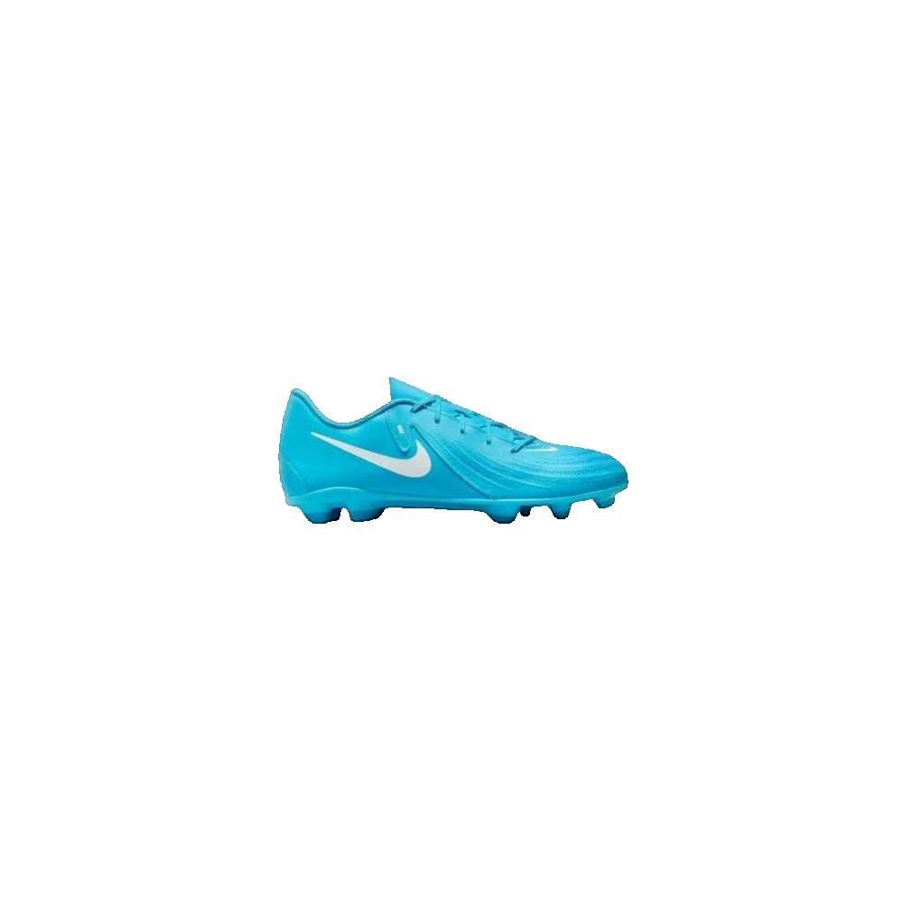 Buty Piłkarskie Nike Phantom GX II Club FG/MG Niebieski Fury/Biały