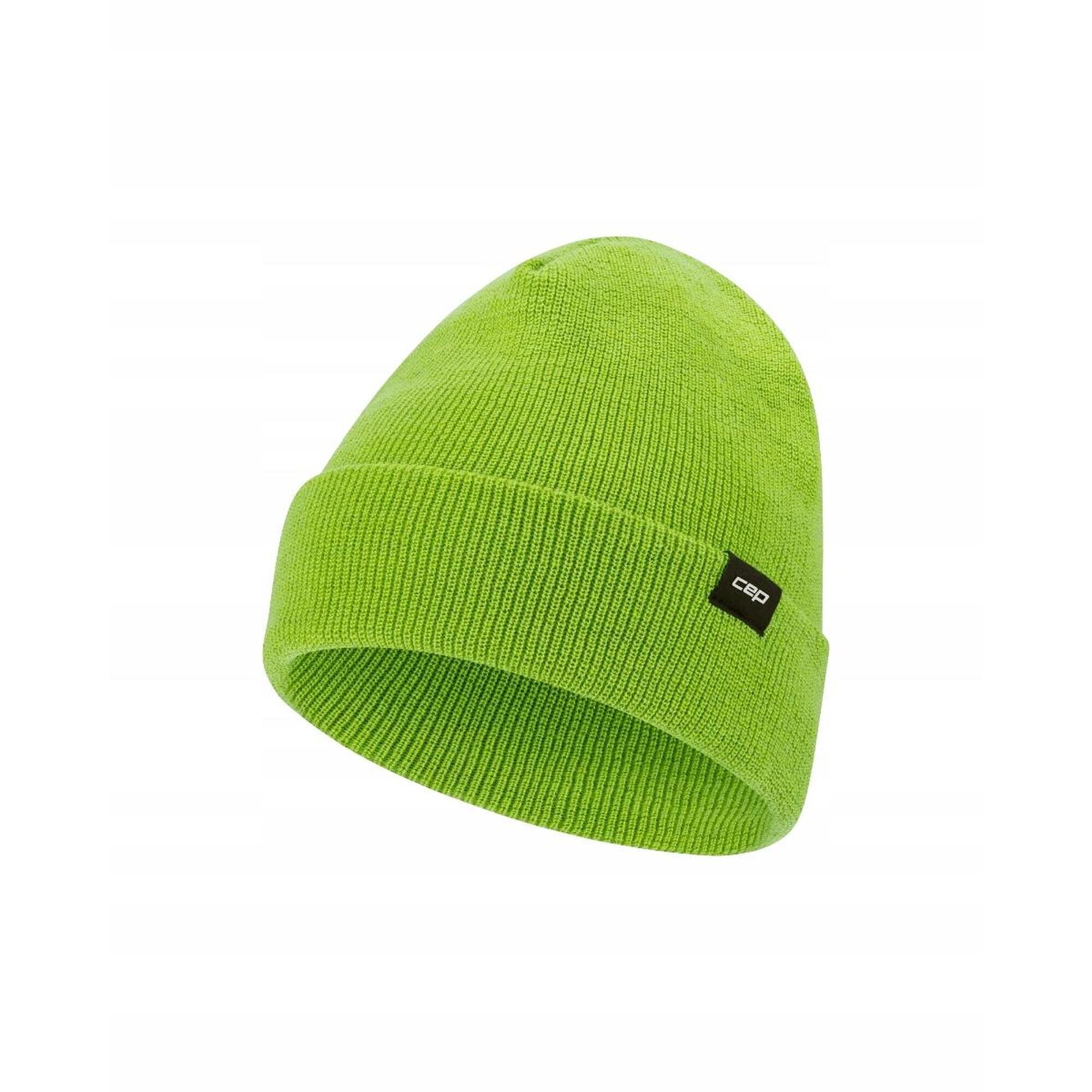 Ciepła czapka beanie z wełną merino Core Run CEP