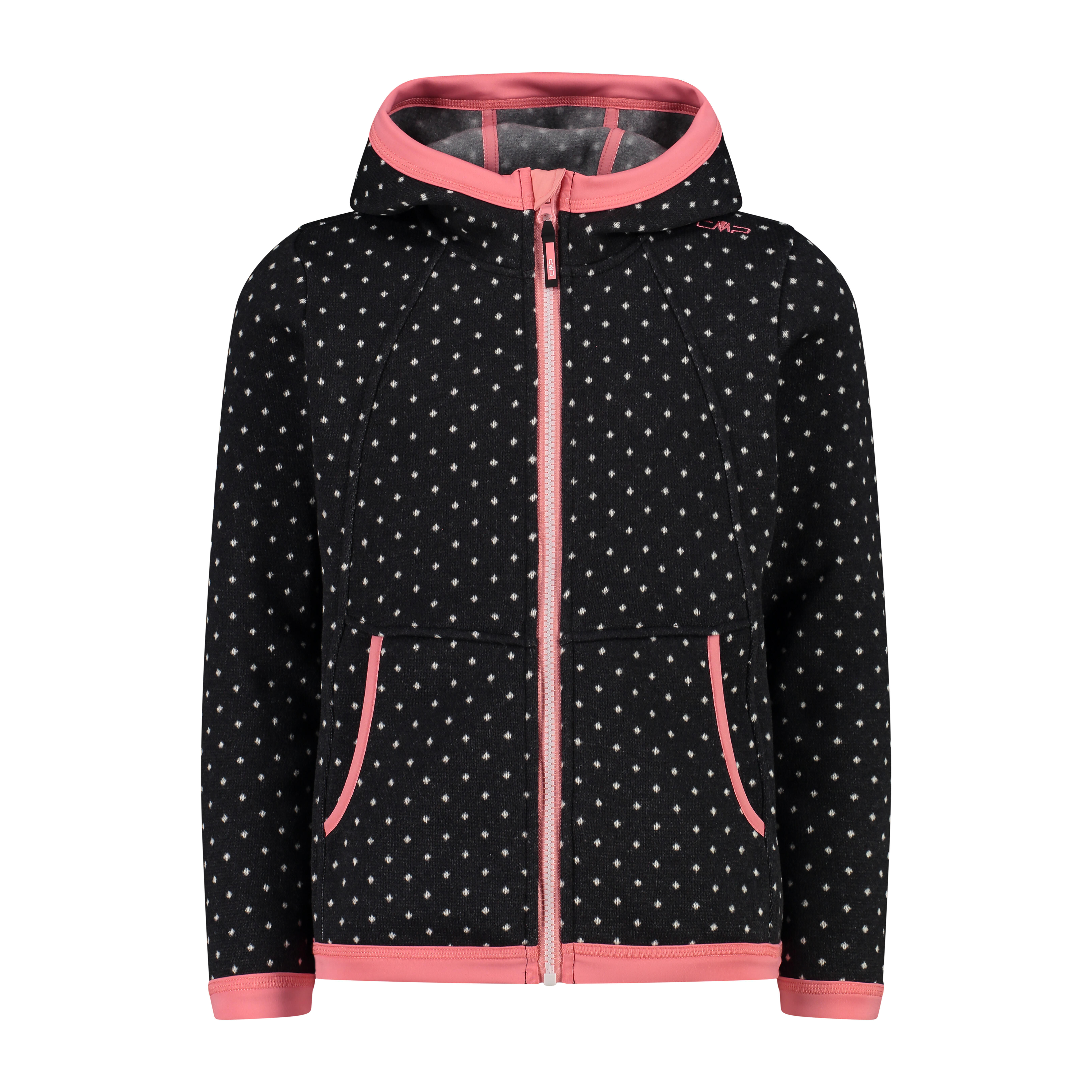 Dziewczęcy polar z kapturem CMP