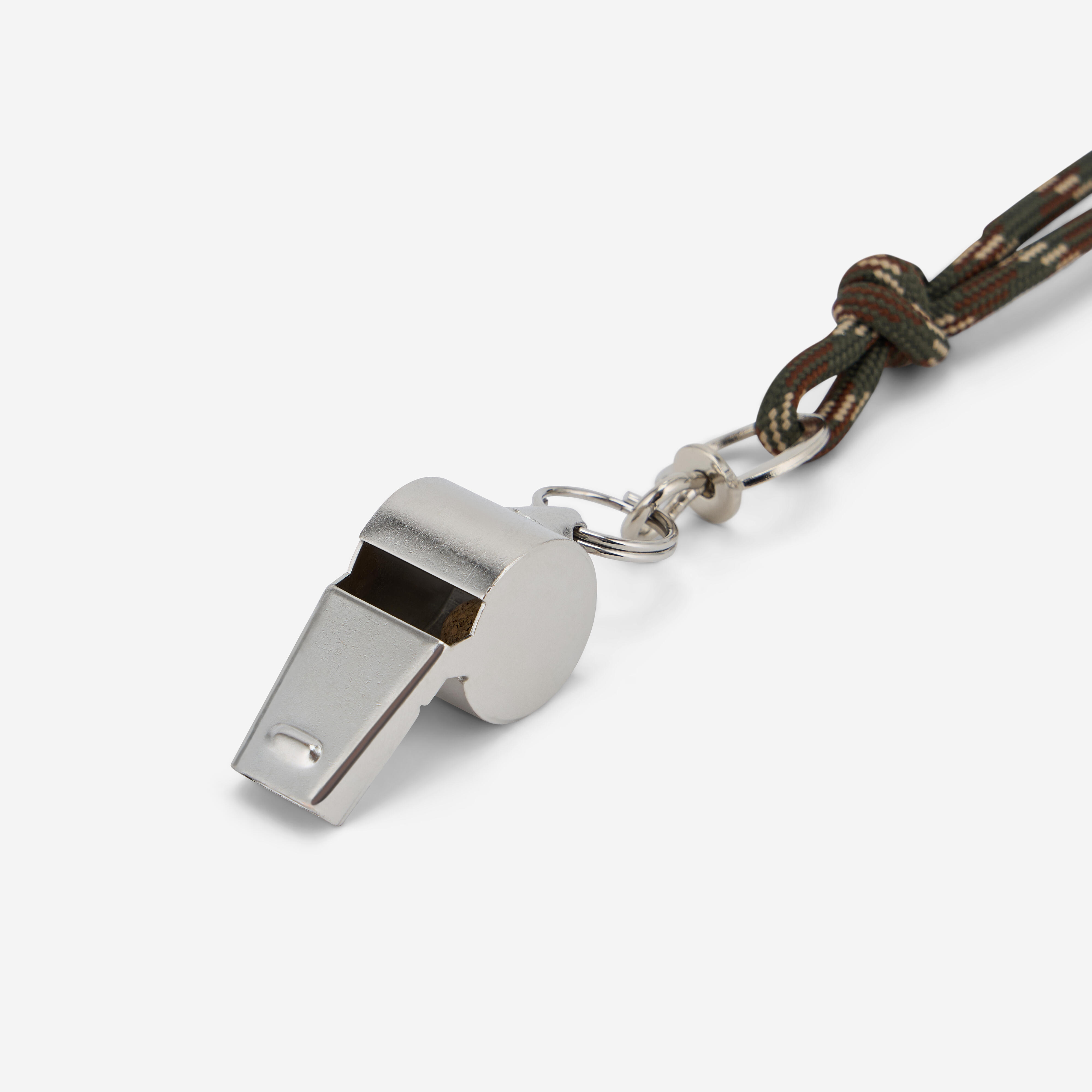 Gwizdek metalowy z kulką Solognac