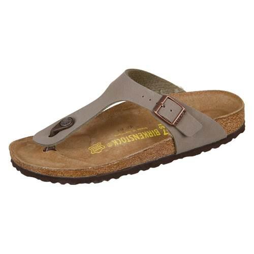 Klapki damskie Birkenstock Gizeh Stone Birkoflor