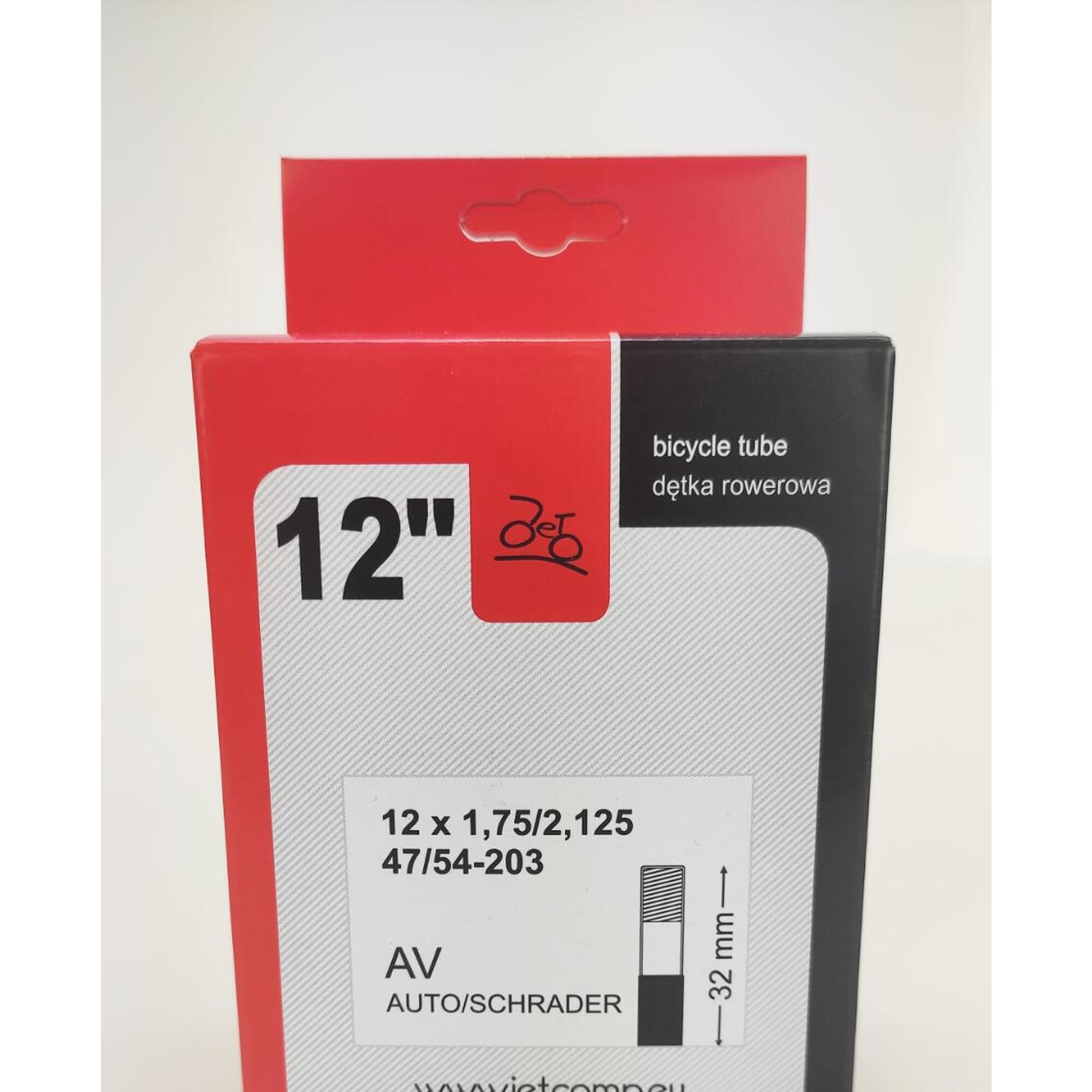 Dętka JET 12"x1,75/2,125 AV-32mm