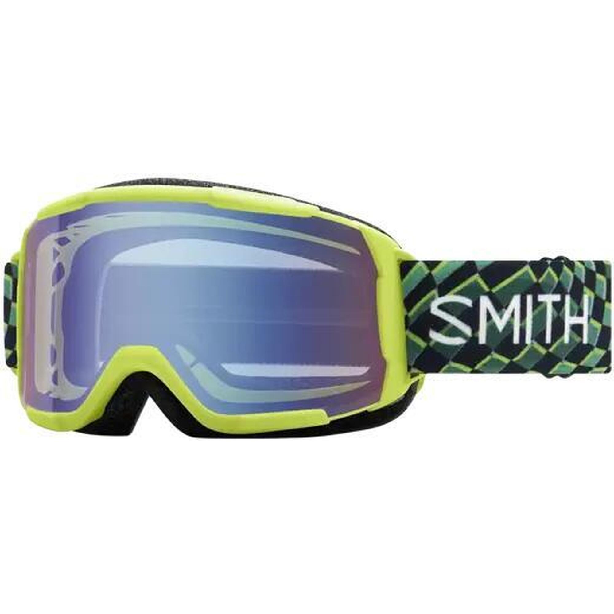 Sporty zimowe Gogle Smith Daredevil Junior Gogle Narciarskie - Electric Lime...