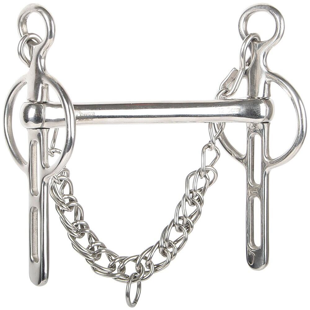 Wędzidło Liverpooldla konia z dwoma przełożeniami wodzy Harry's Horse Horse 15 m