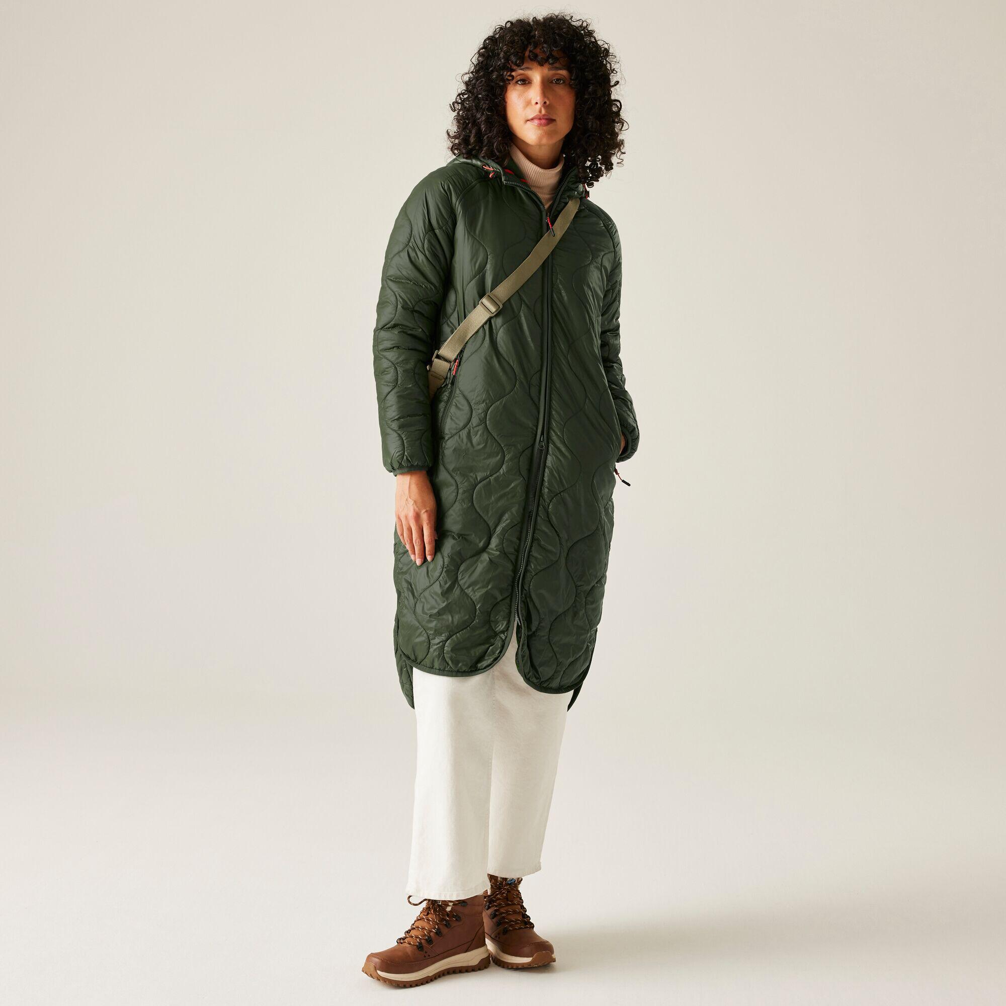 Płaszcz damski przejściowy ocieplany Triea