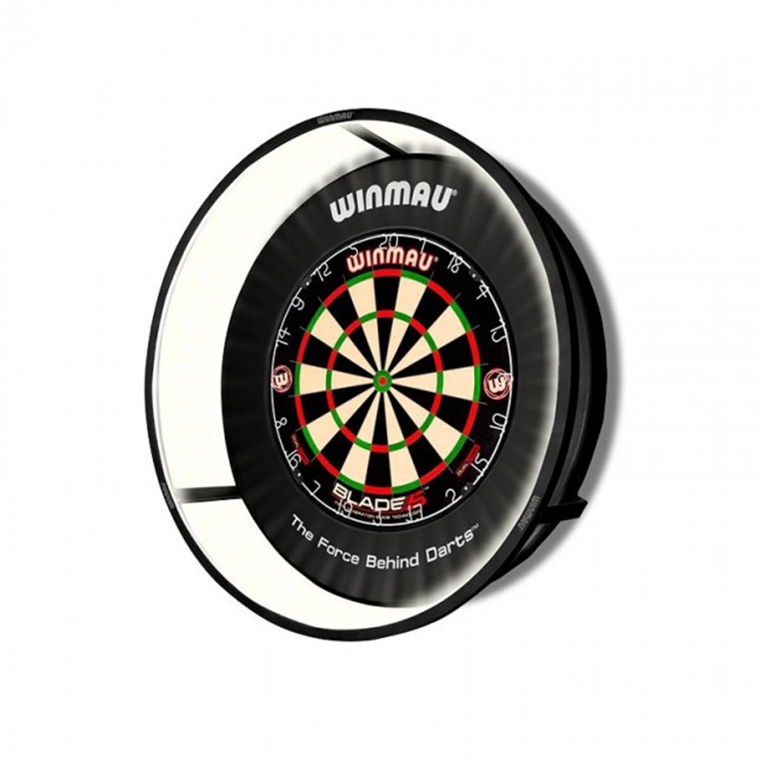 Dartboard catchring led-lighting plasma light