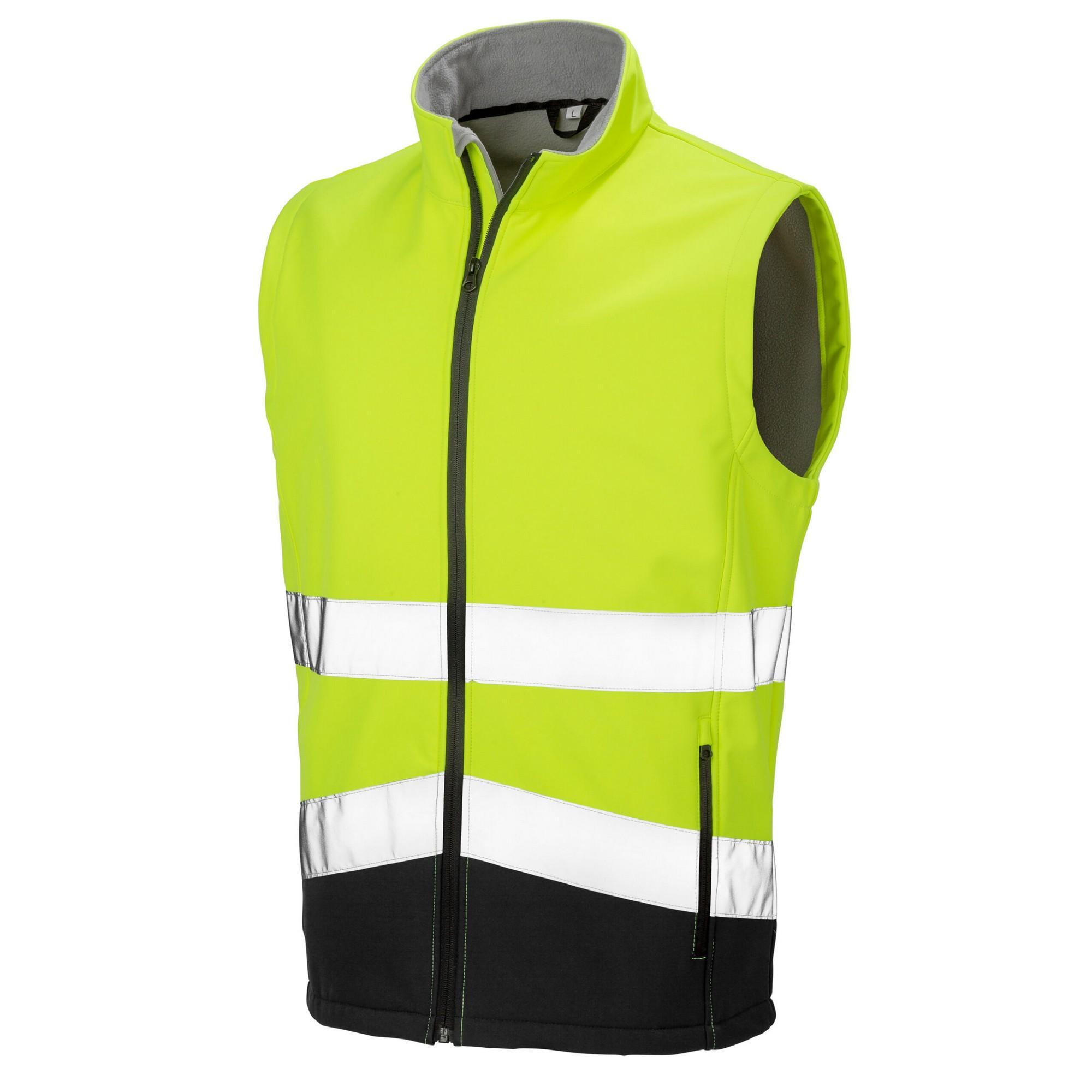 Męska Kamizelka Softshell HiVis