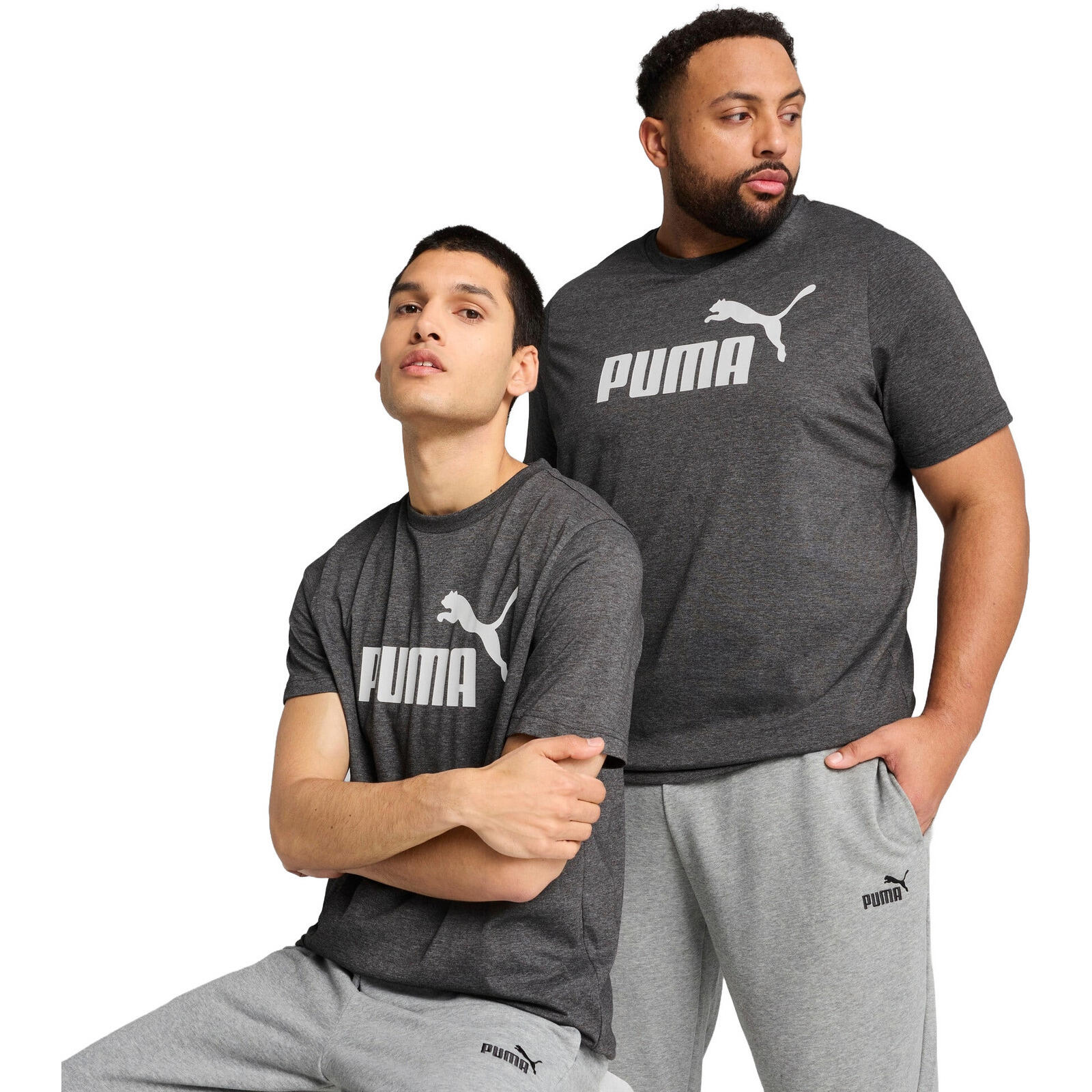 Koszulka męskie Puma Ess No. 1 Logo Heather Tee