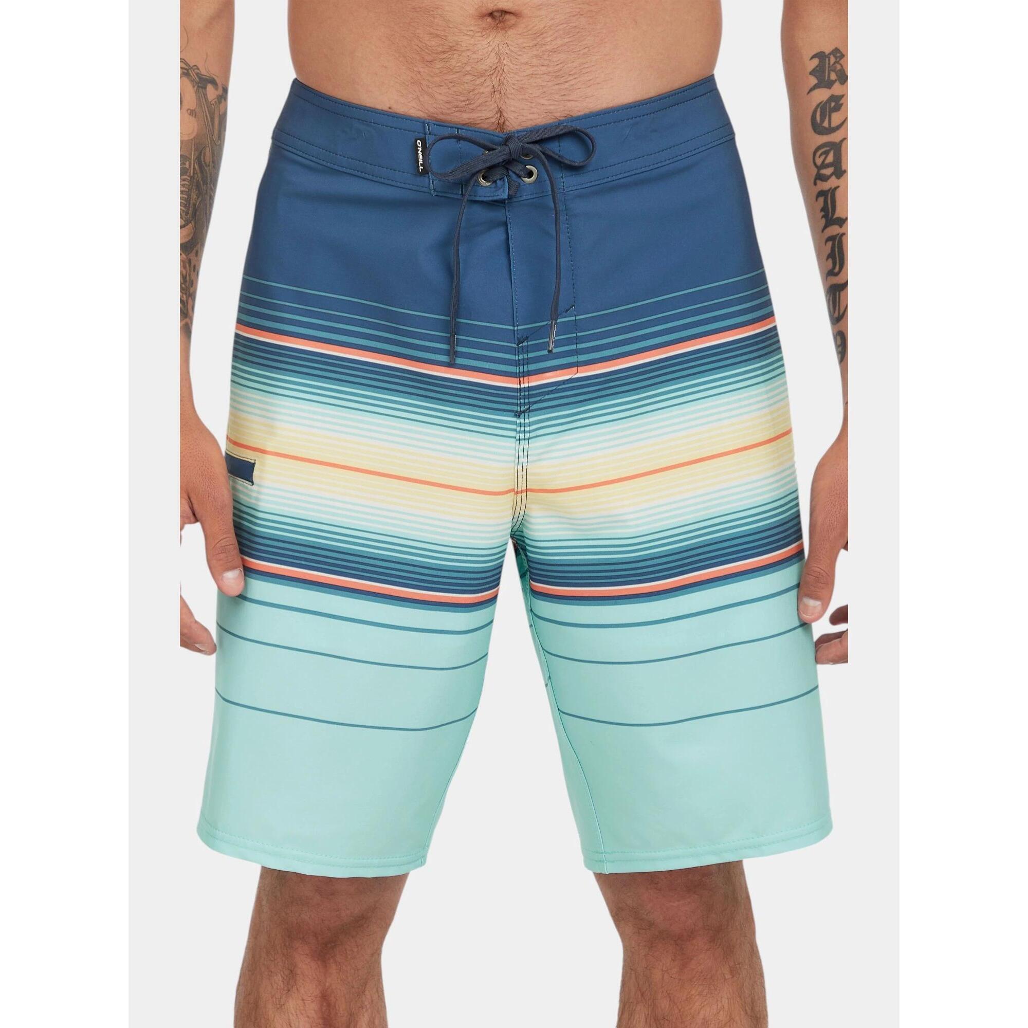 Boardshorty męskie O'Neill Hyperfreak Heat Stripe 21"