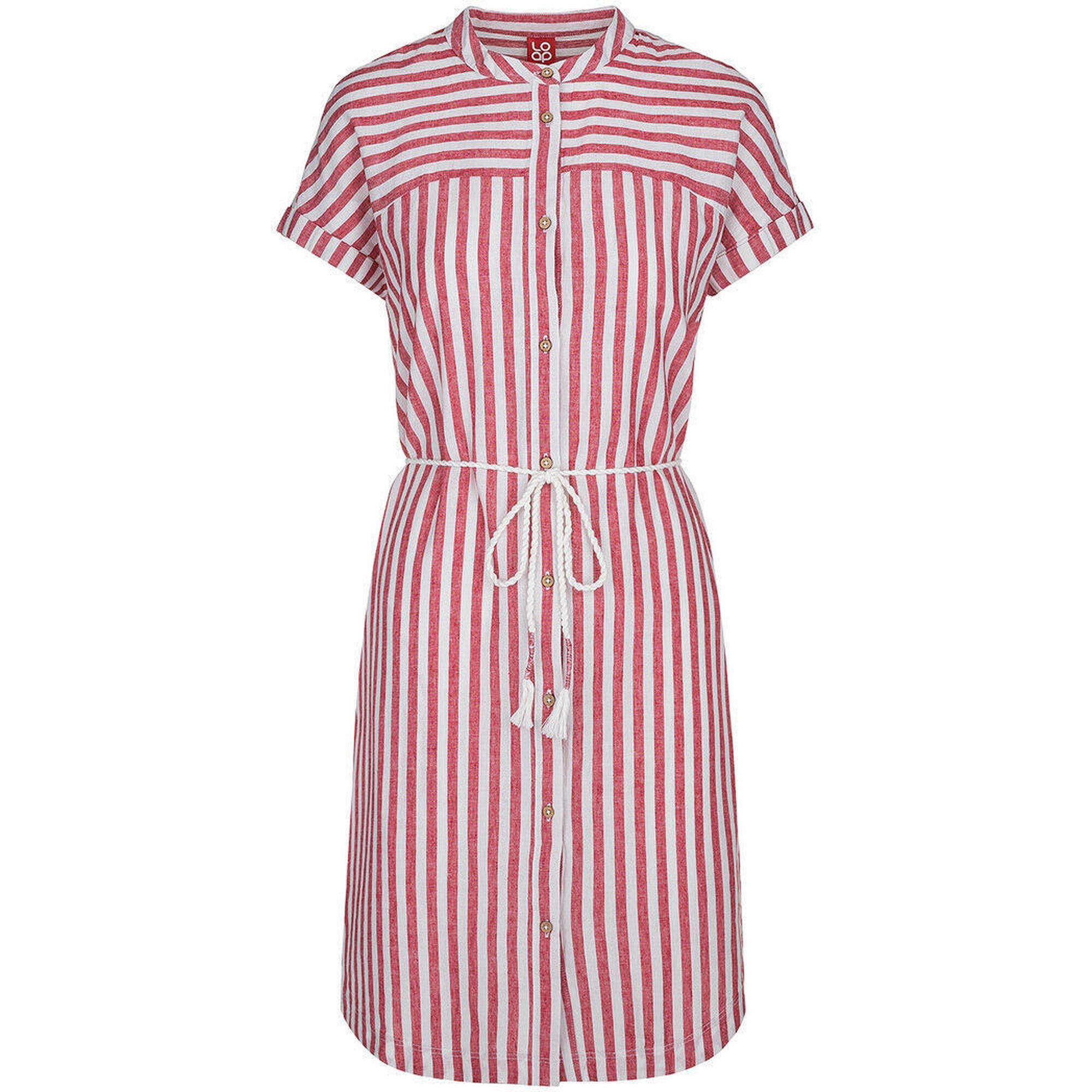 Loap Nesha sukienka damska M – letnia sukienka 55% len