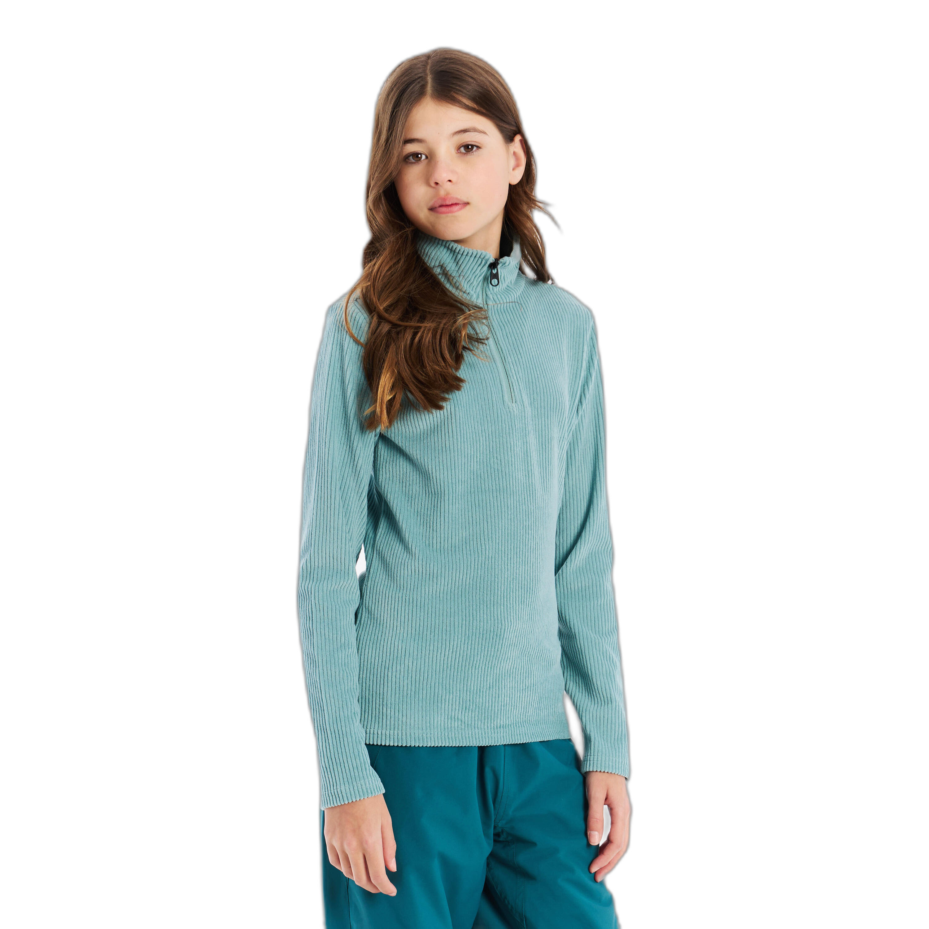 Dziewczęcy polar z zamkiem błyskawicznym 1/4 Protest Zora