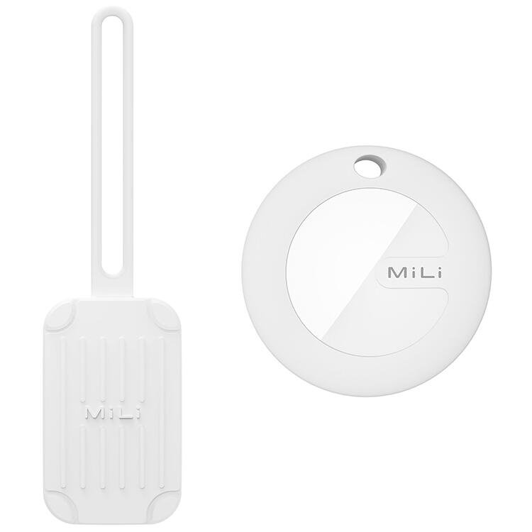 Zawieszka adresowa do bagażu biała na Android MILI MiTag
