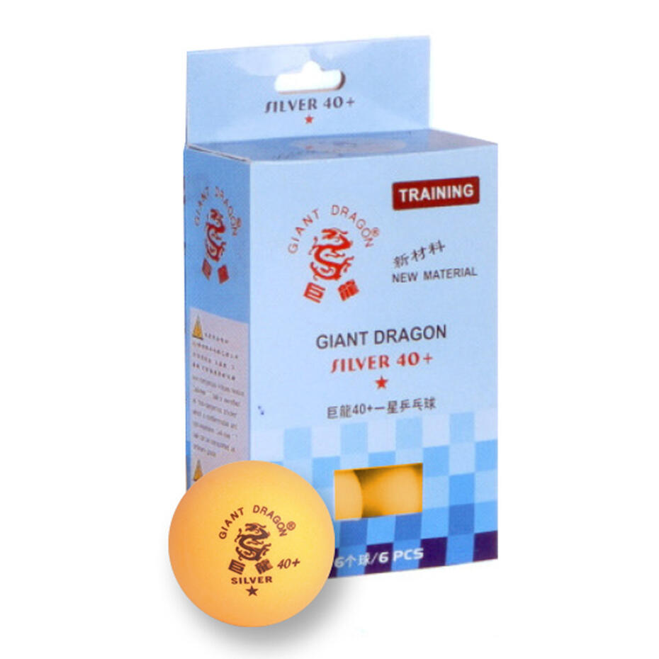 Piłeczki do ping ponga SMJ Silver Star 6 szt