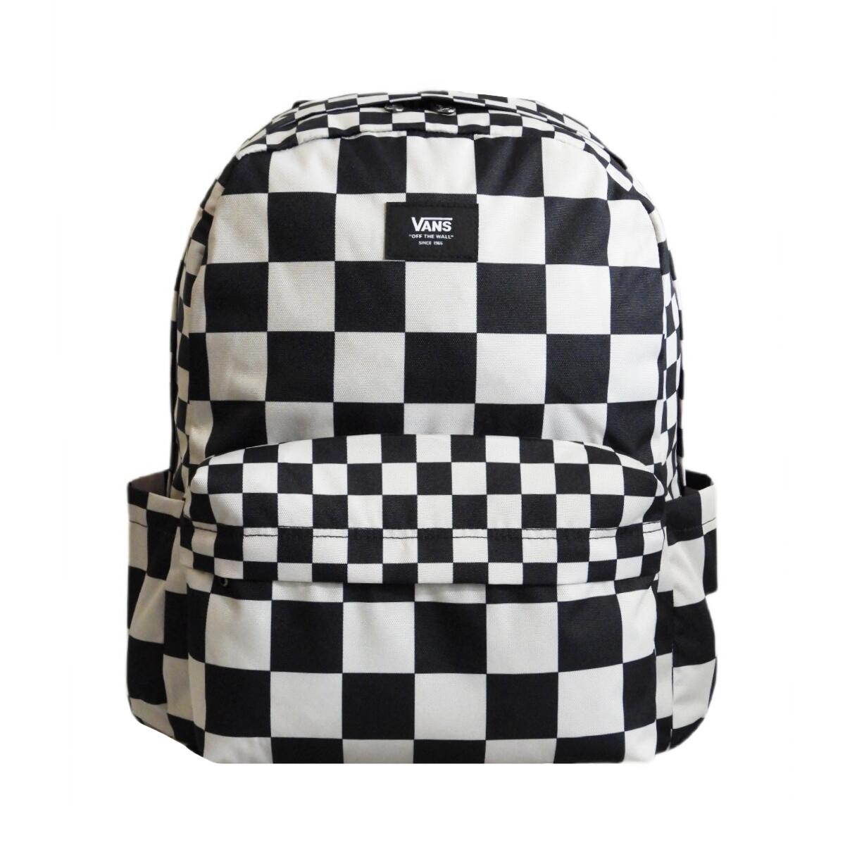 Plecak szkolny miejski Vans Old Skool Check 22L Kratka VN000H4X3M41