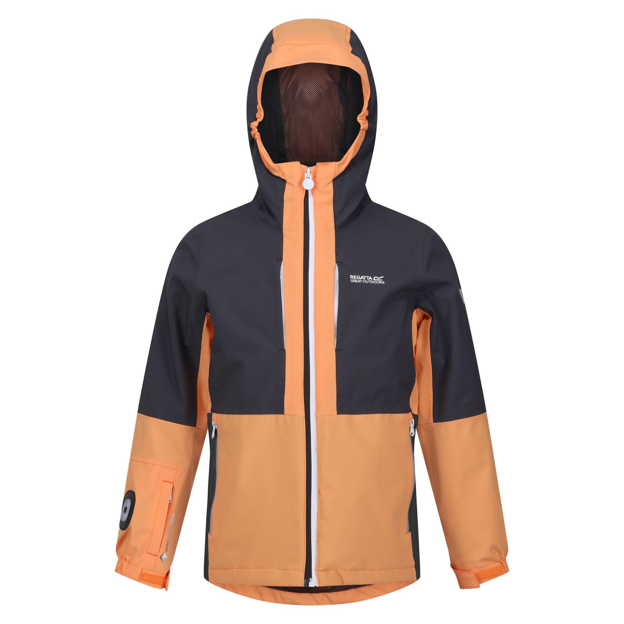 Hydrate VIII Regatta dziecięca kurtka przeciwdeszczowa 3 w 1 LED