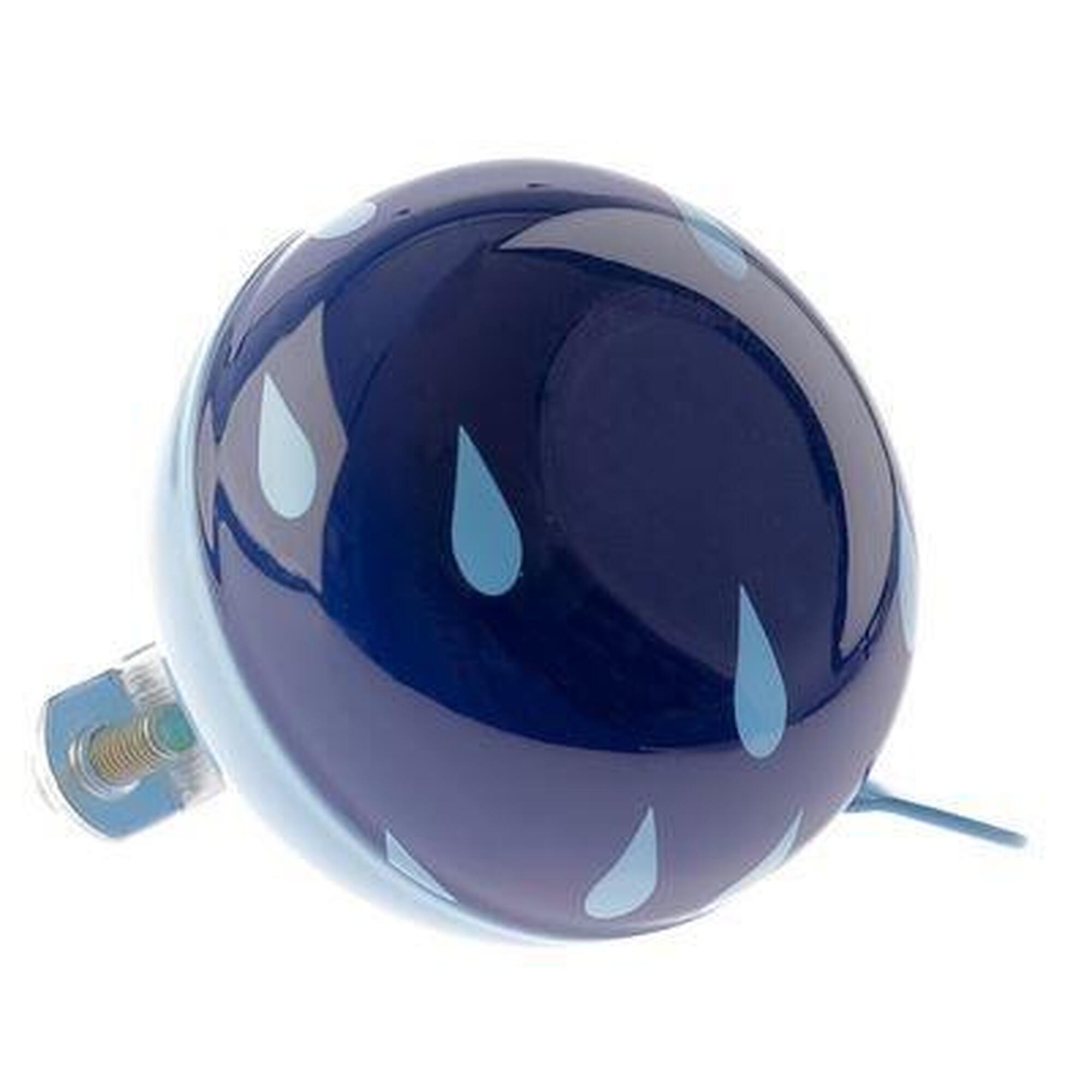 Dzwonek Rowerowy Ding Dong Drops 60 Mm - Niebieski/Biały Drop