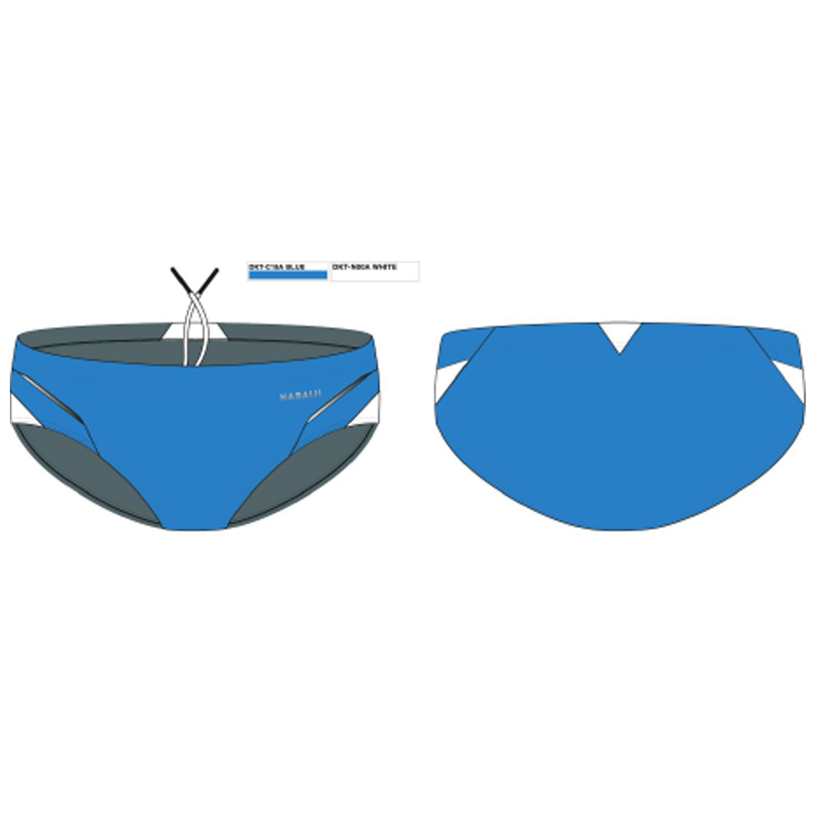 Slipki pływackie 900 YOKE męskie