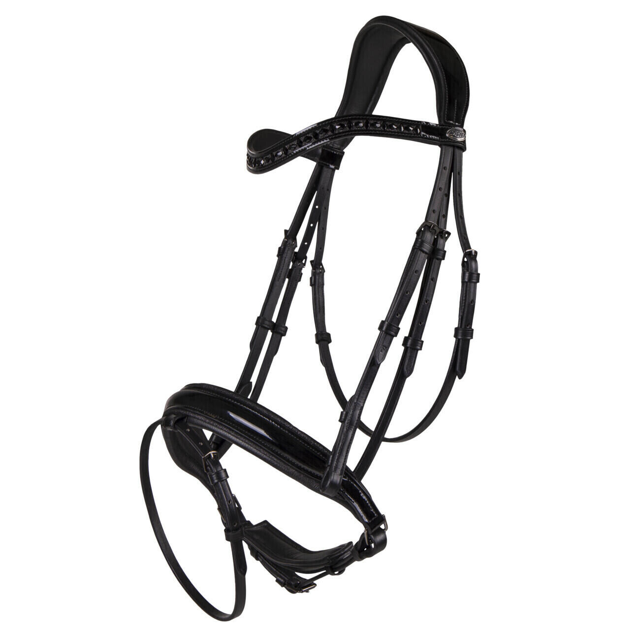 Anatomiczna uzda jeździecka QHP Arleth