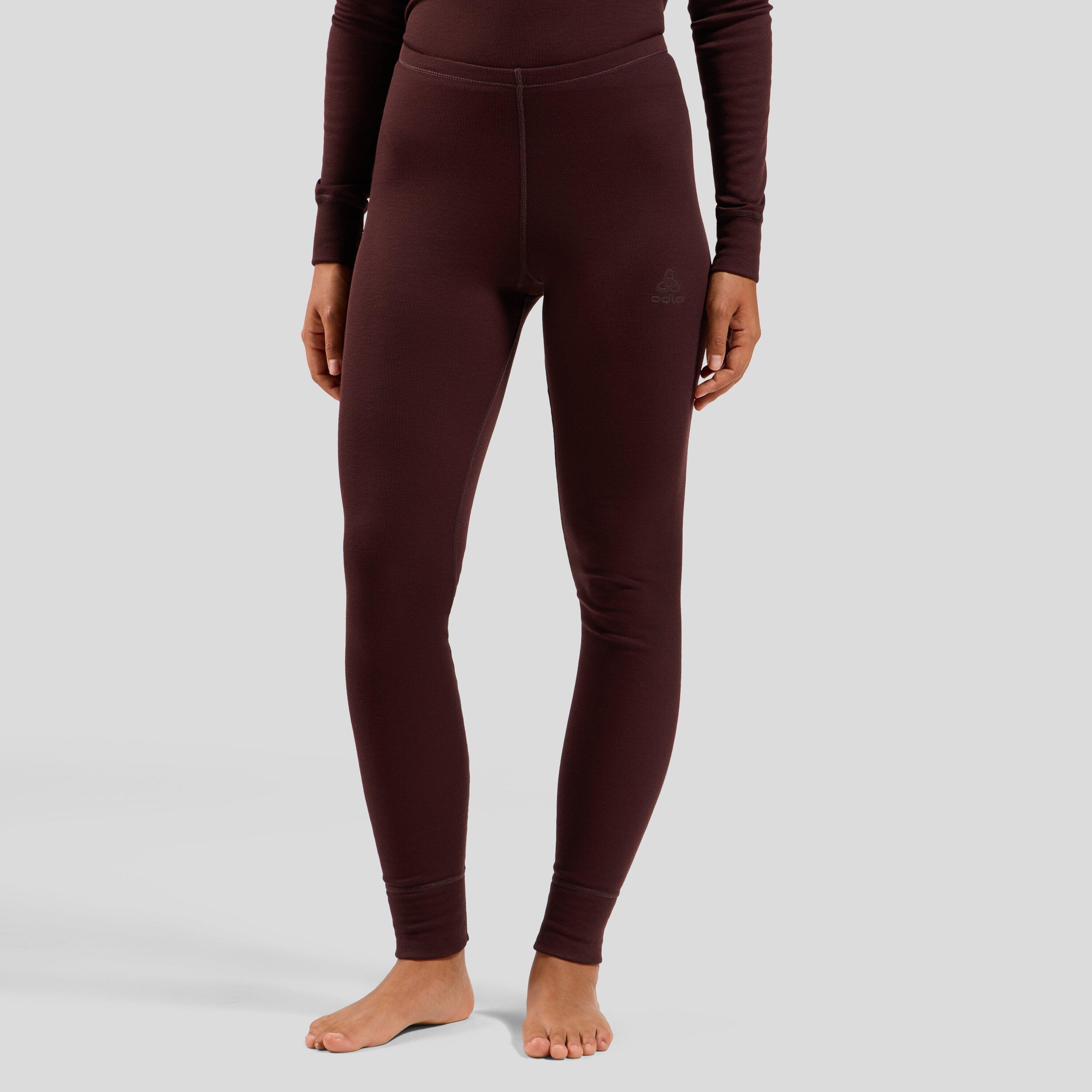 Spodnie termoaktywne damskie ODLO Active Warm Bl Bottom Long