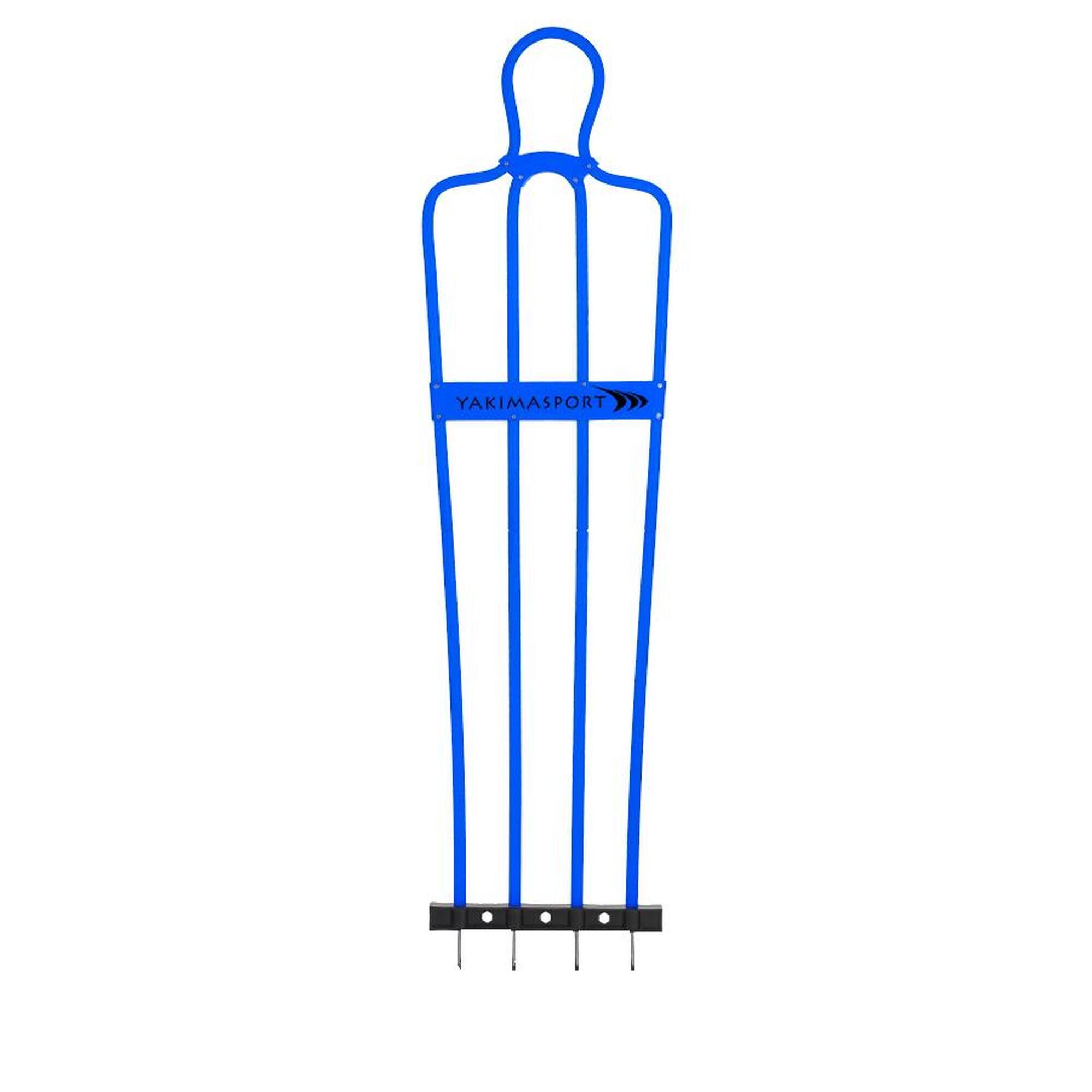 Mur piłkarski AirFlow, 160cm, Pasywny obrońca junior niebieski