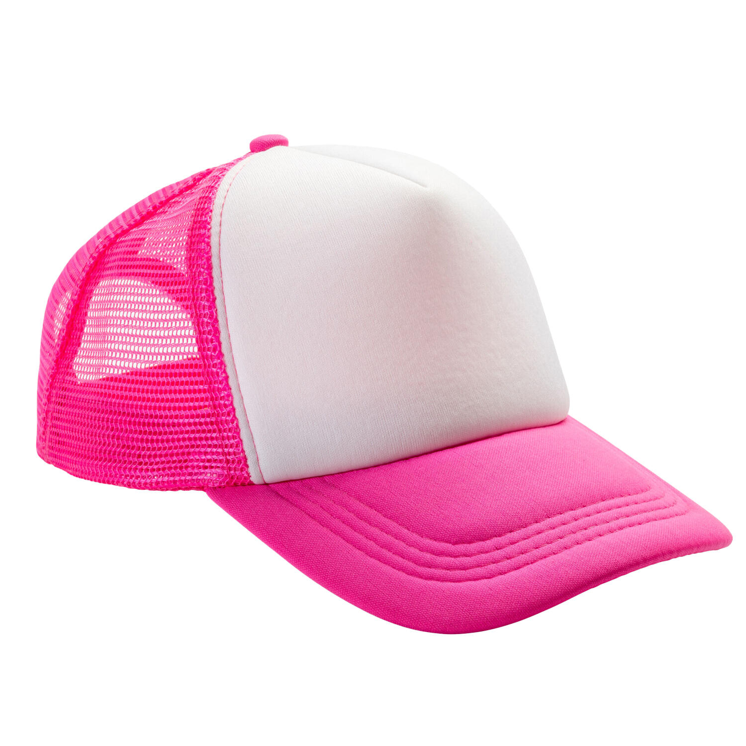 Detroit Contrast Panel 1/2 Mesh Trucker Cap