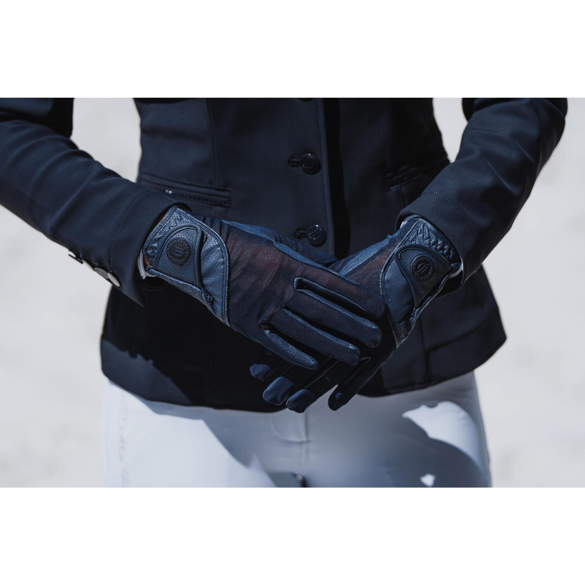 Letnie rękawiczki jeździeckie JD ATTACK Dominique