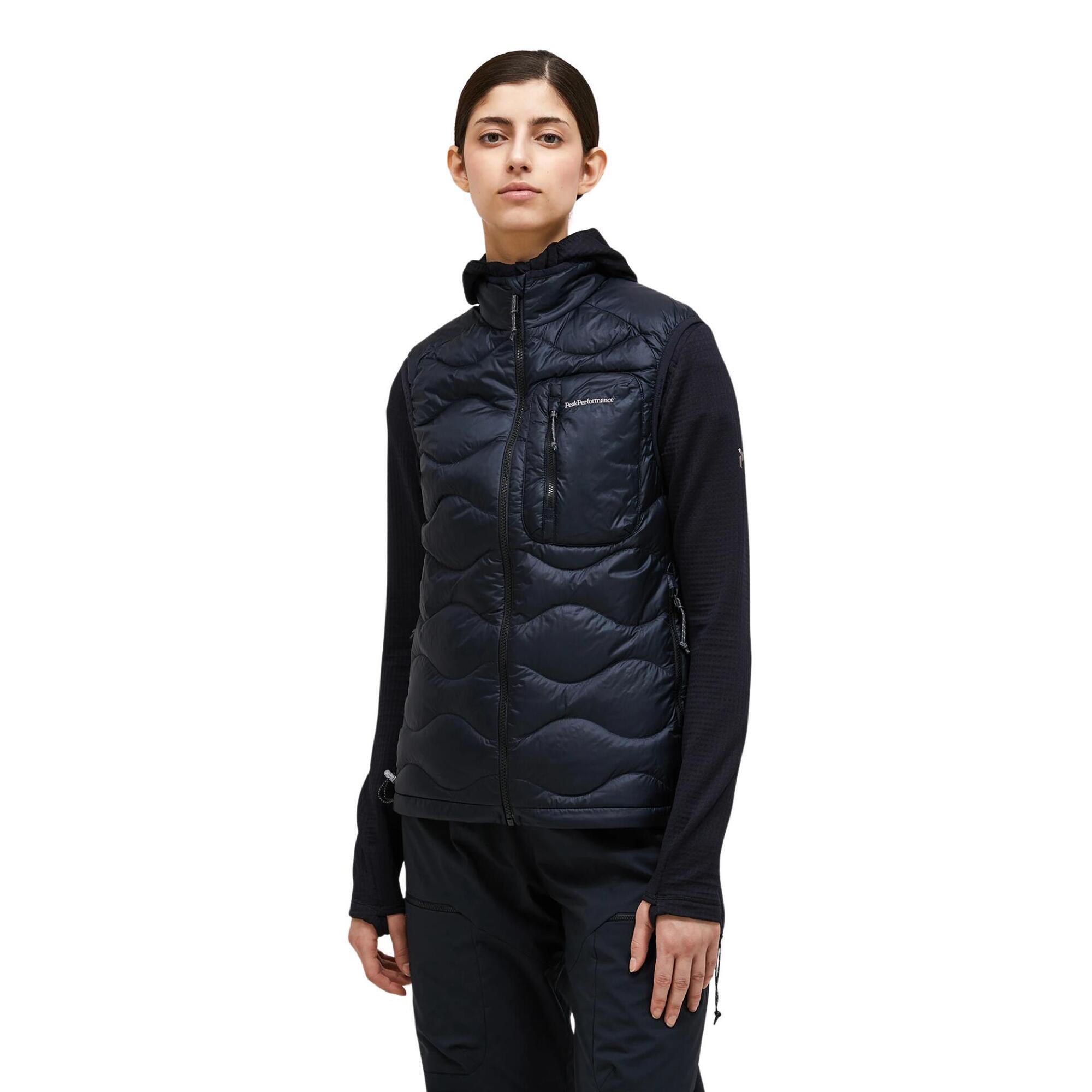 Kamizelka Peak Performance puchowa damska Helium Utility Down Vest czarna - L