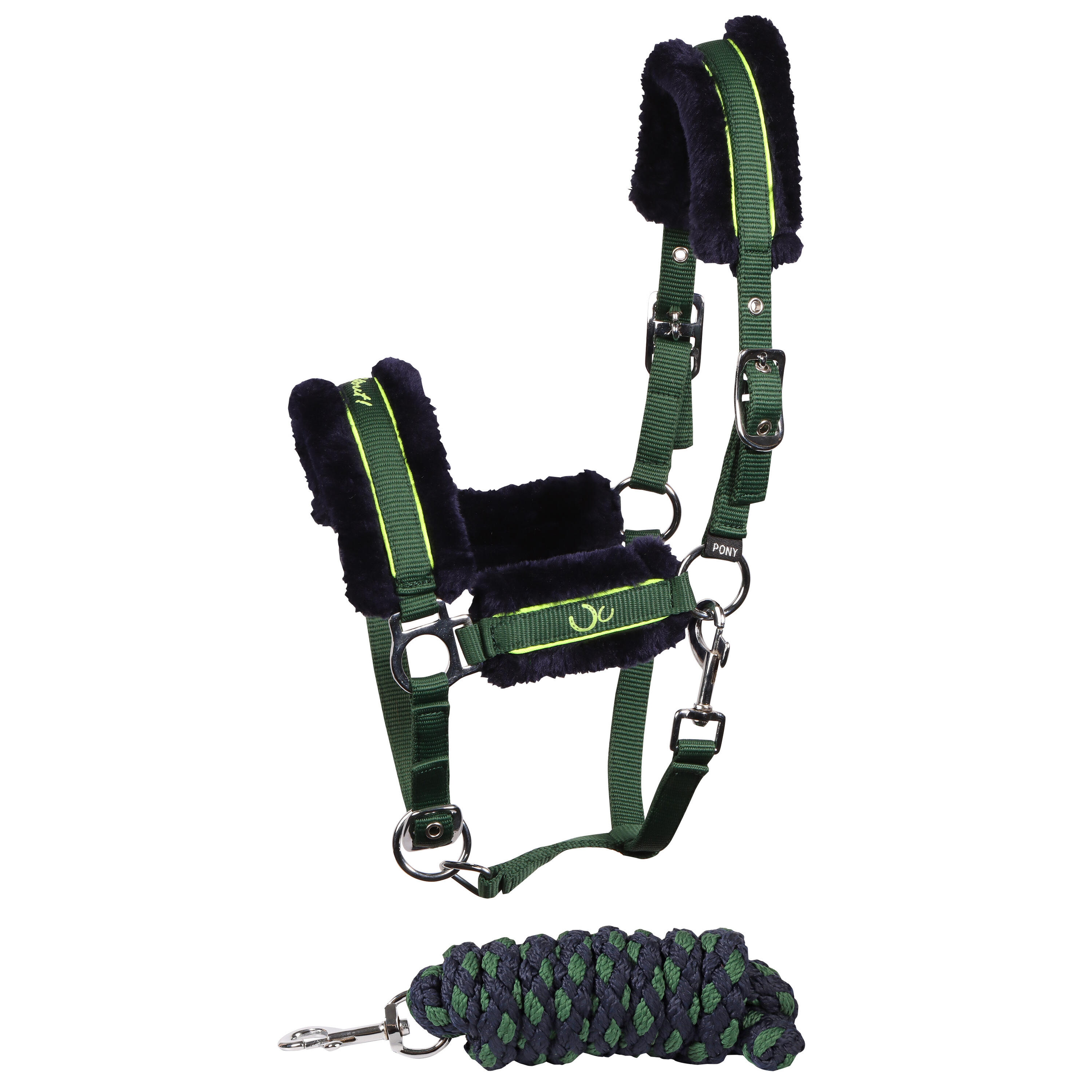 Zestaw Kantar i linka dla koni Harry's Horse Soft Stout!