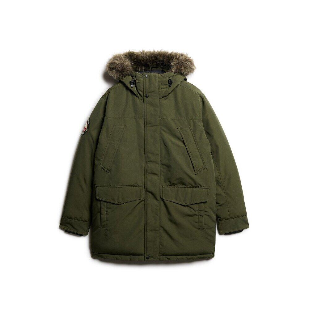 Parka z syntetycznym futrem Superdry Everest