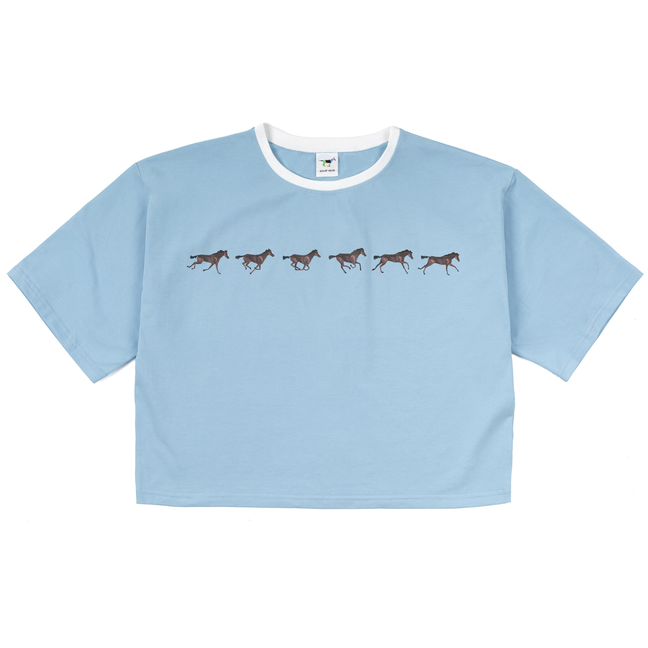 Koszulka jeździecka GALOP WEAR galopujący koń