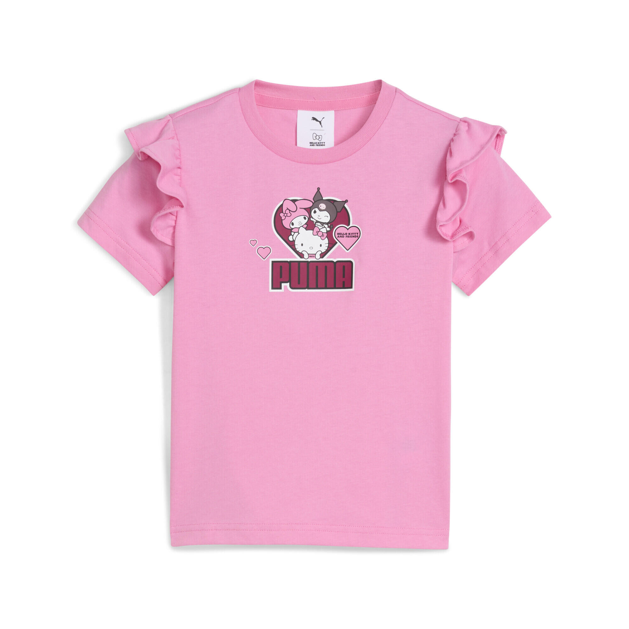 Dziecięca koszulka z falbanką PUMA × HELLO KITTY AND FRIENDS PUMA