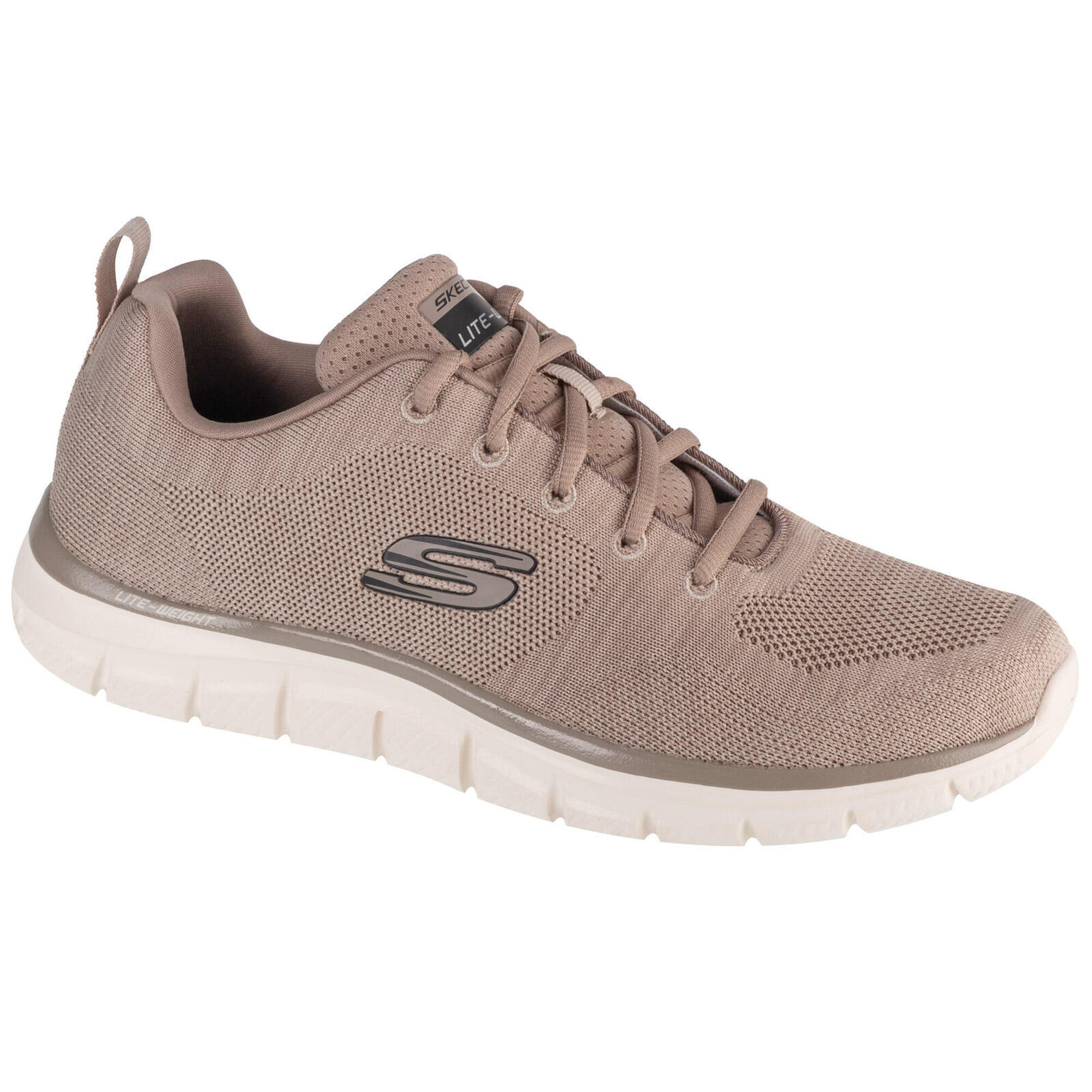 Buty do biegania Mężczyzna Skechers Track Front Runner beżowy