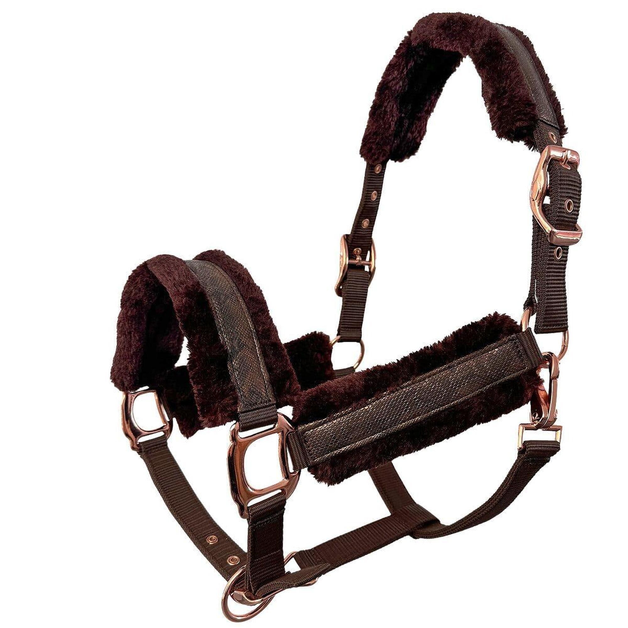 Kantar dla konia z futerkiem JD ATTACK Snaky