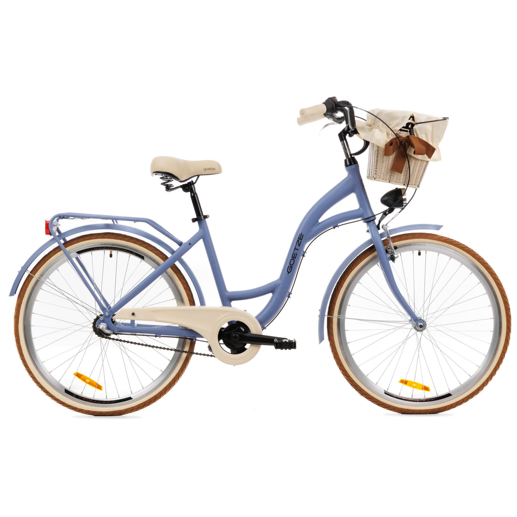 Rower miejski damski GOETZE Style 26" Alu 3B kosz