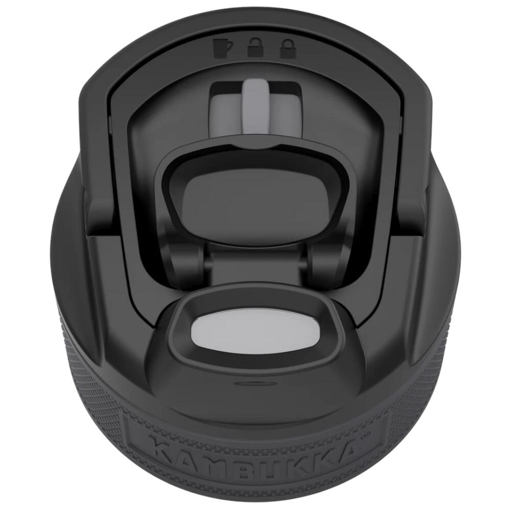 Nakrętka Kambukka 3w1 Elton do butelek i kubków - Black Steel