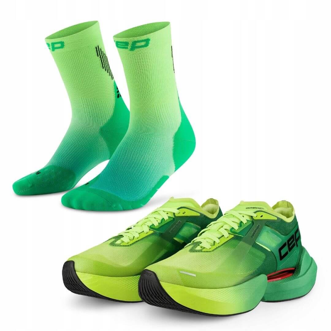 Zestaw biegacza: męskie buty sportowe i skarpety biegowe