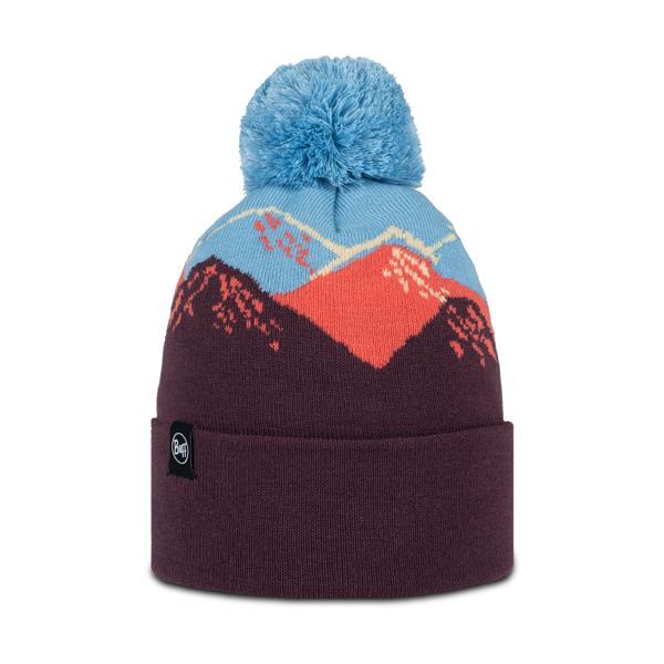 Czapka BUFF KNITTED BEANIE TATIK BURGUNDY