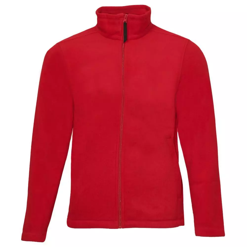 Męska Gładka Kurtka Z Polaru Z Pełnym Zamkiem Błyskawicznym (Layer Lite)