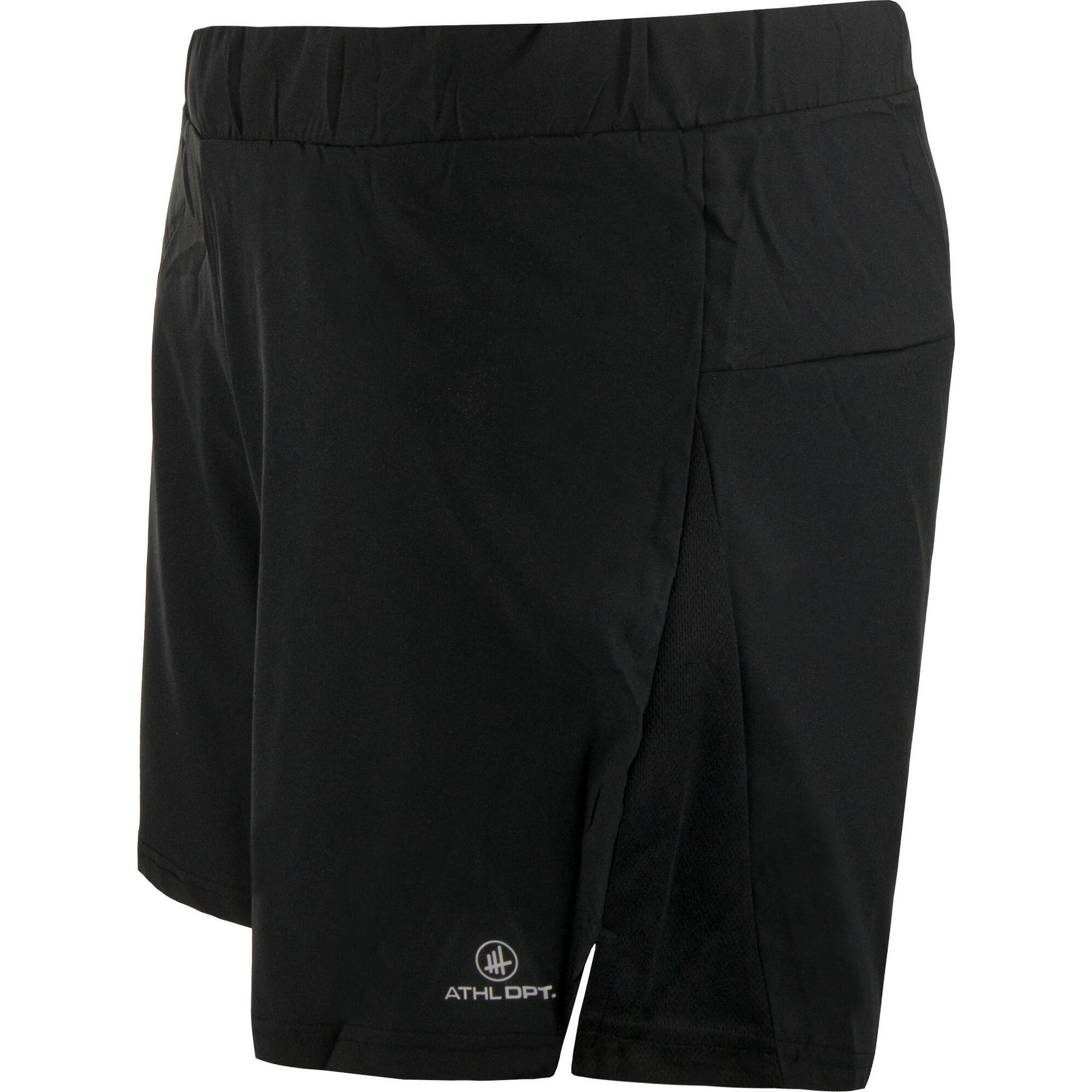Męskie spodenki do biegania Athl DPT Virgilio czarne