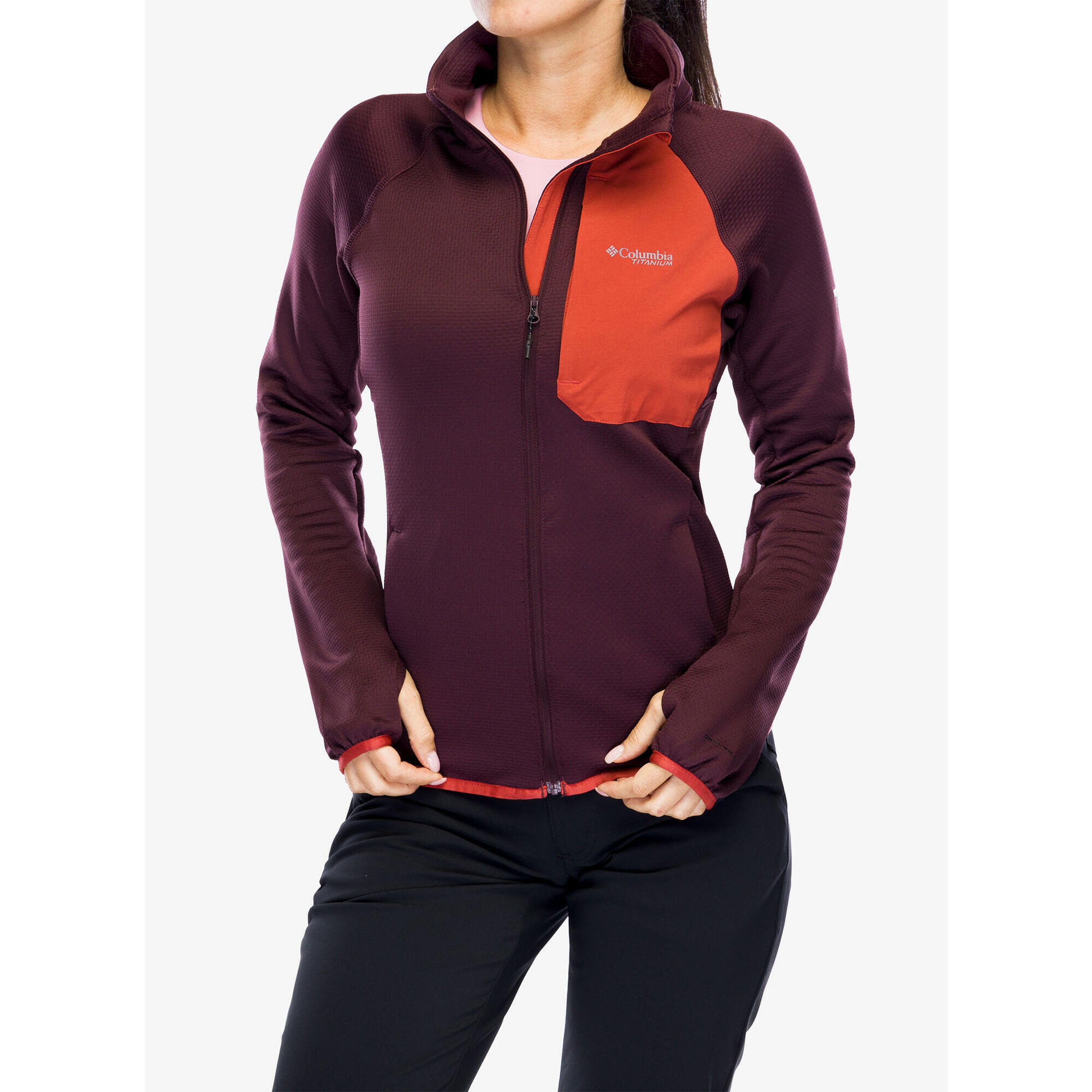 Bluza polarowa damska Columbia Triple Canyon Grid Fleece Full Zip