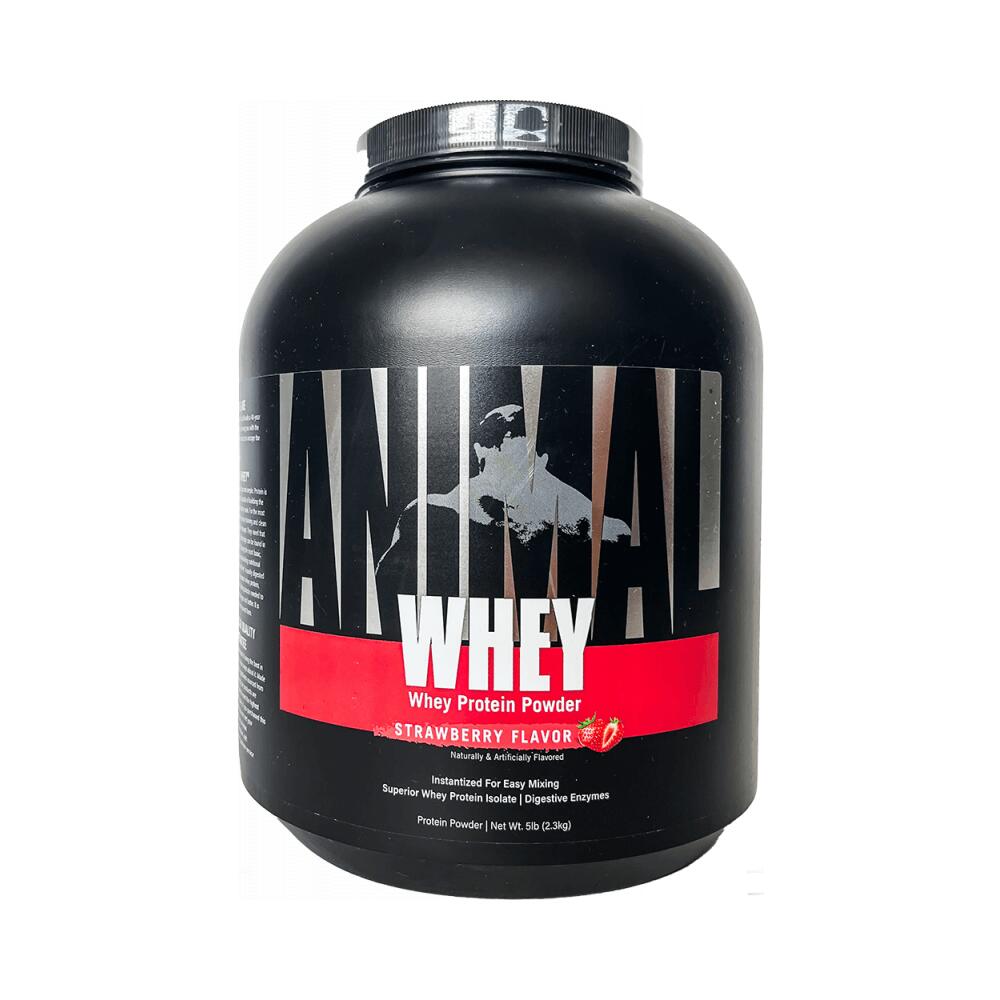 Universal Nutrition Animal Whey (5lbs) Strawberry - Białka