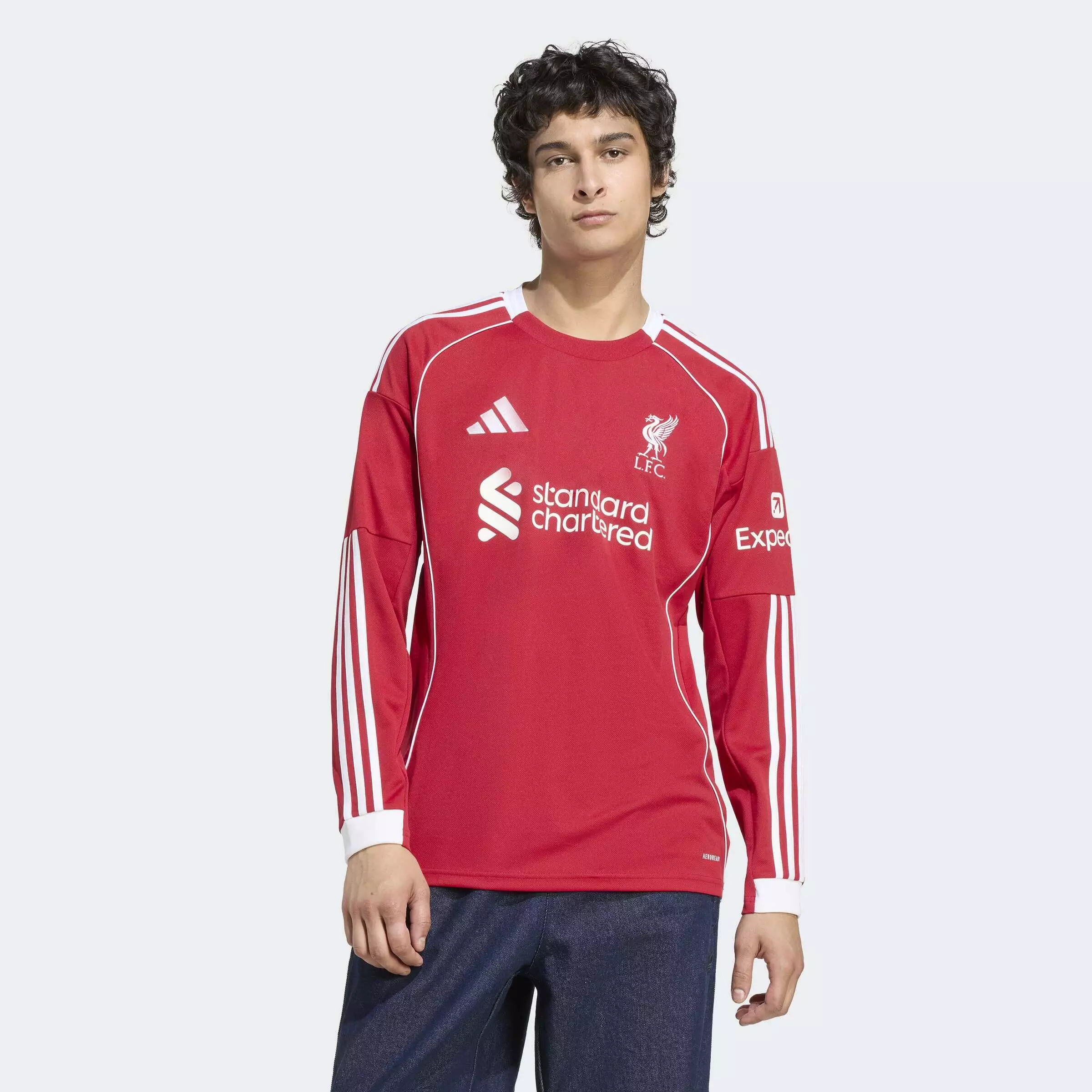 Koszulka z długim rękawem Liverpool FC 25/26 Home