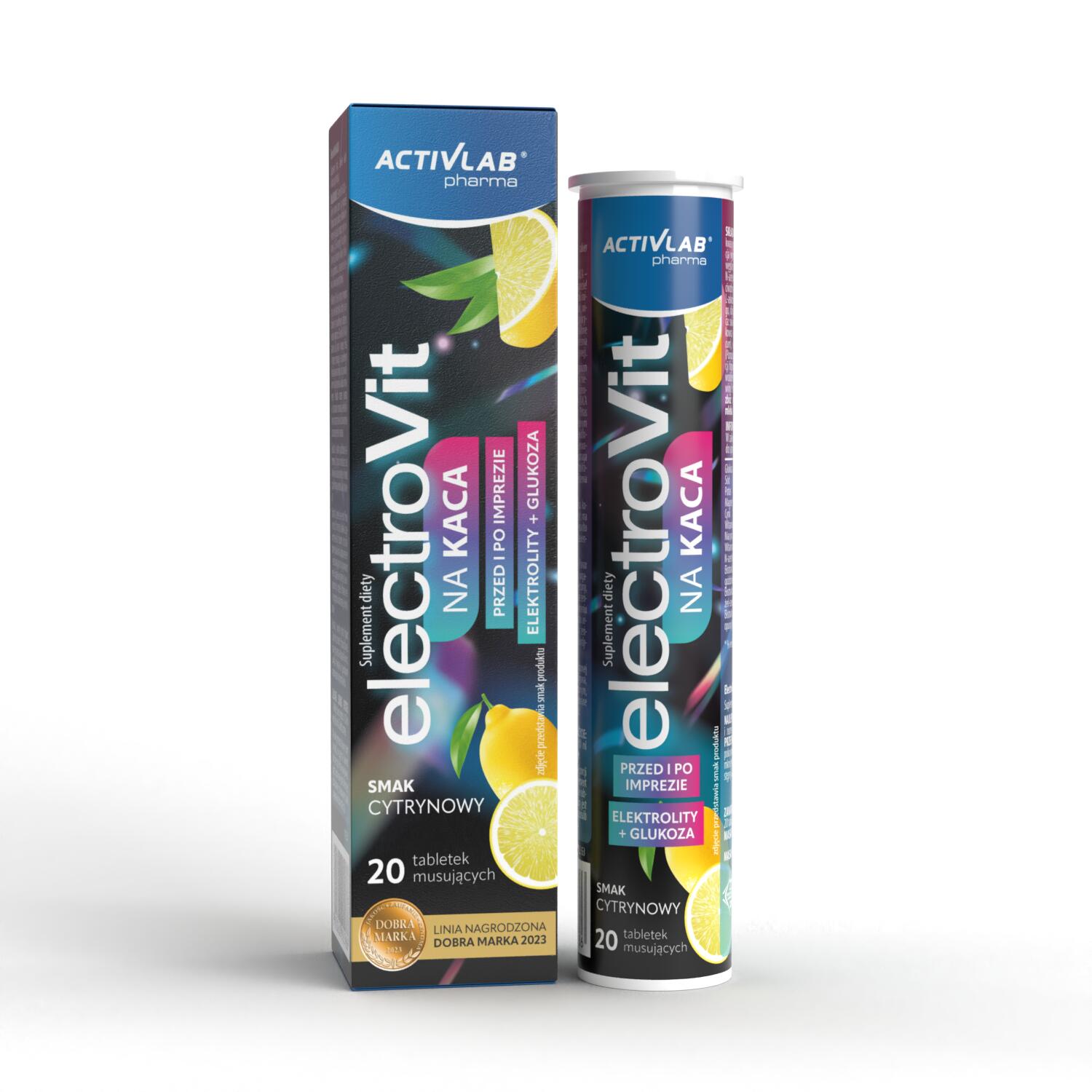 Elektrolit Electrovit Na Kaca tabletki musujące Activlab Pharma