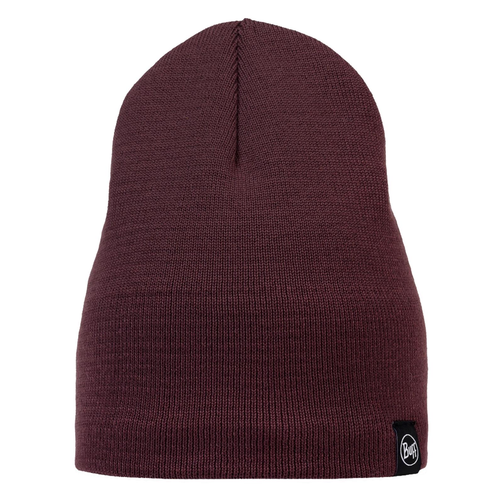 Czapka BUFF KNITTED & FLEECE BAND BEANIE LILON SHORT BURGUNDY
