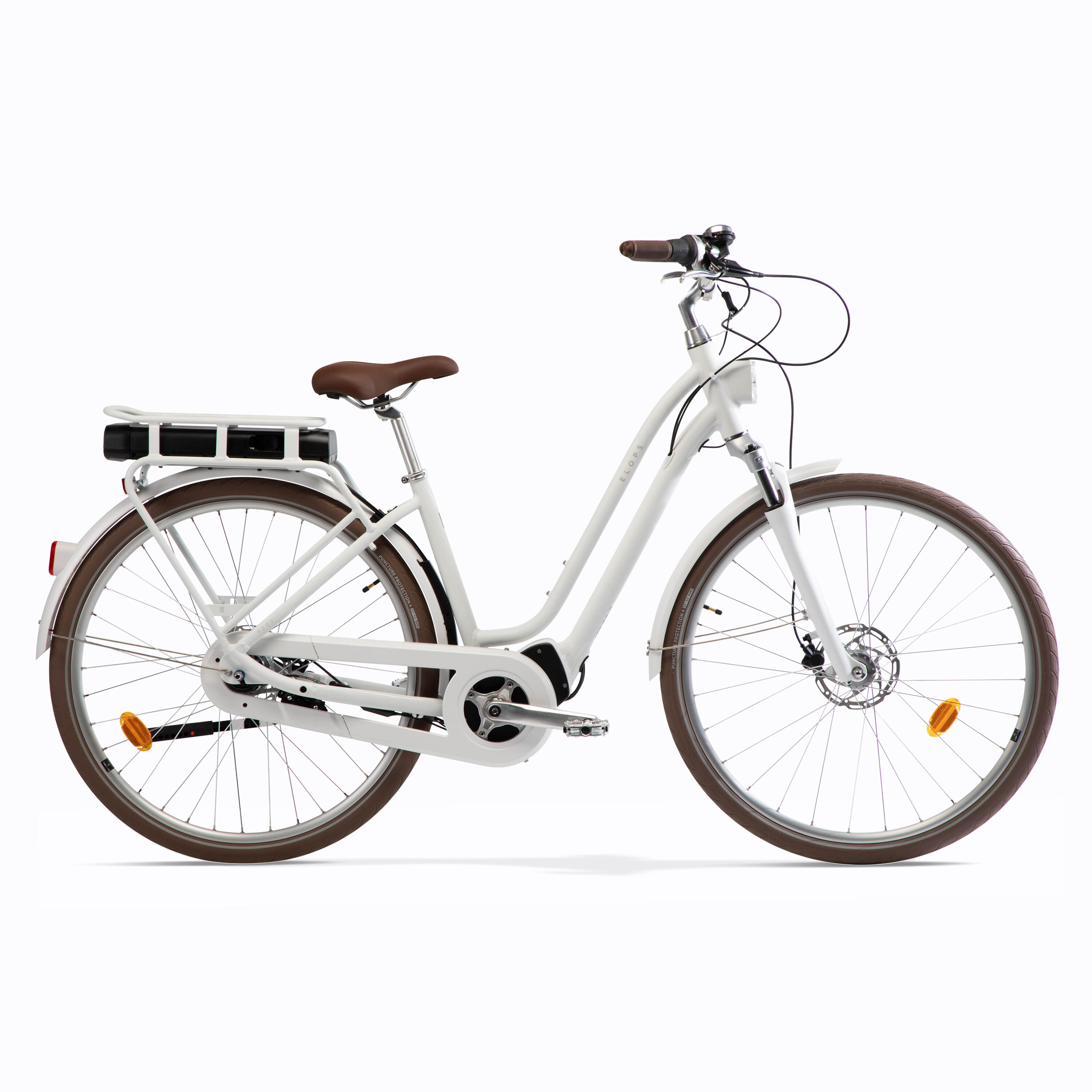 Rower elektryczny miejski Elops 920E Connect LF niska rama