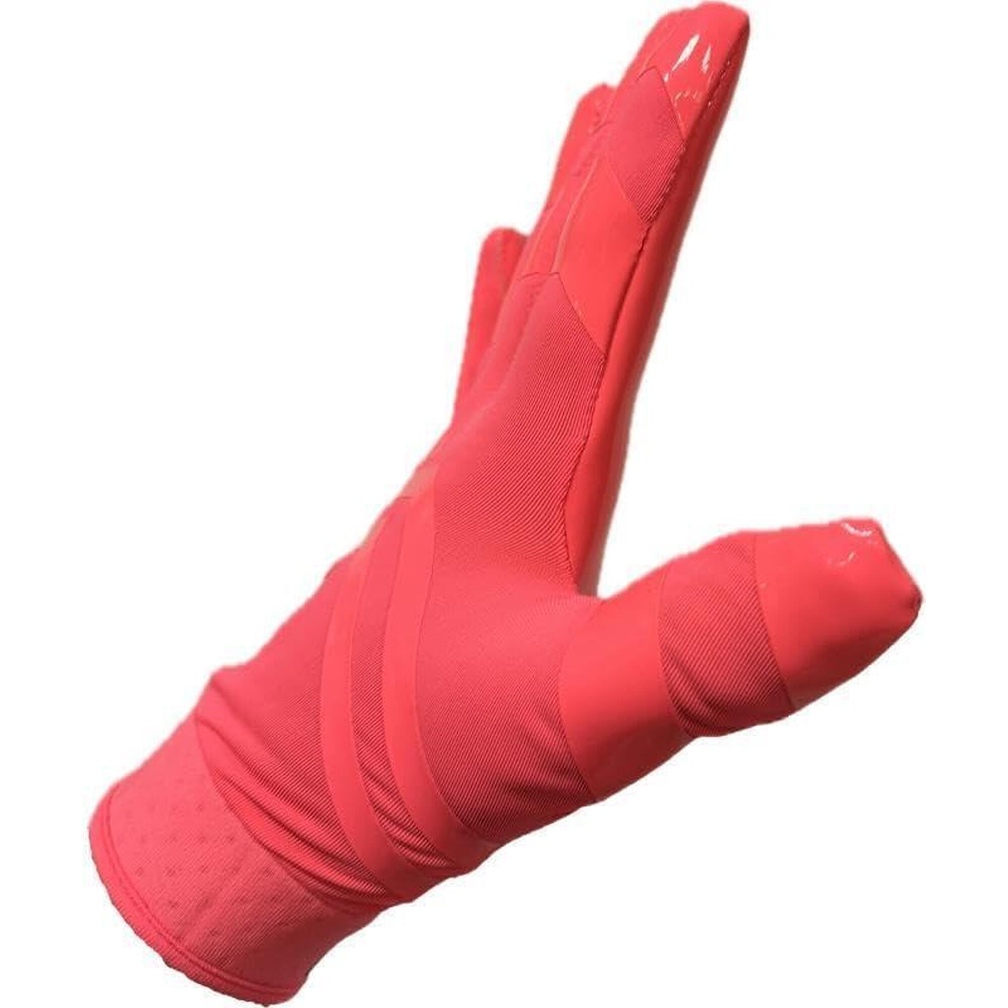 rękawice do futbolu amerykańskiego pro receiver, RE, DB, RB, Różowy FRG-03