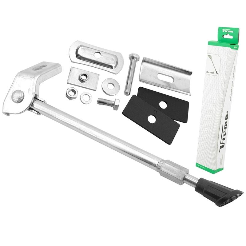 Regulowana podpórka boczna, montowana na osi dolnego wspornika. Vicma