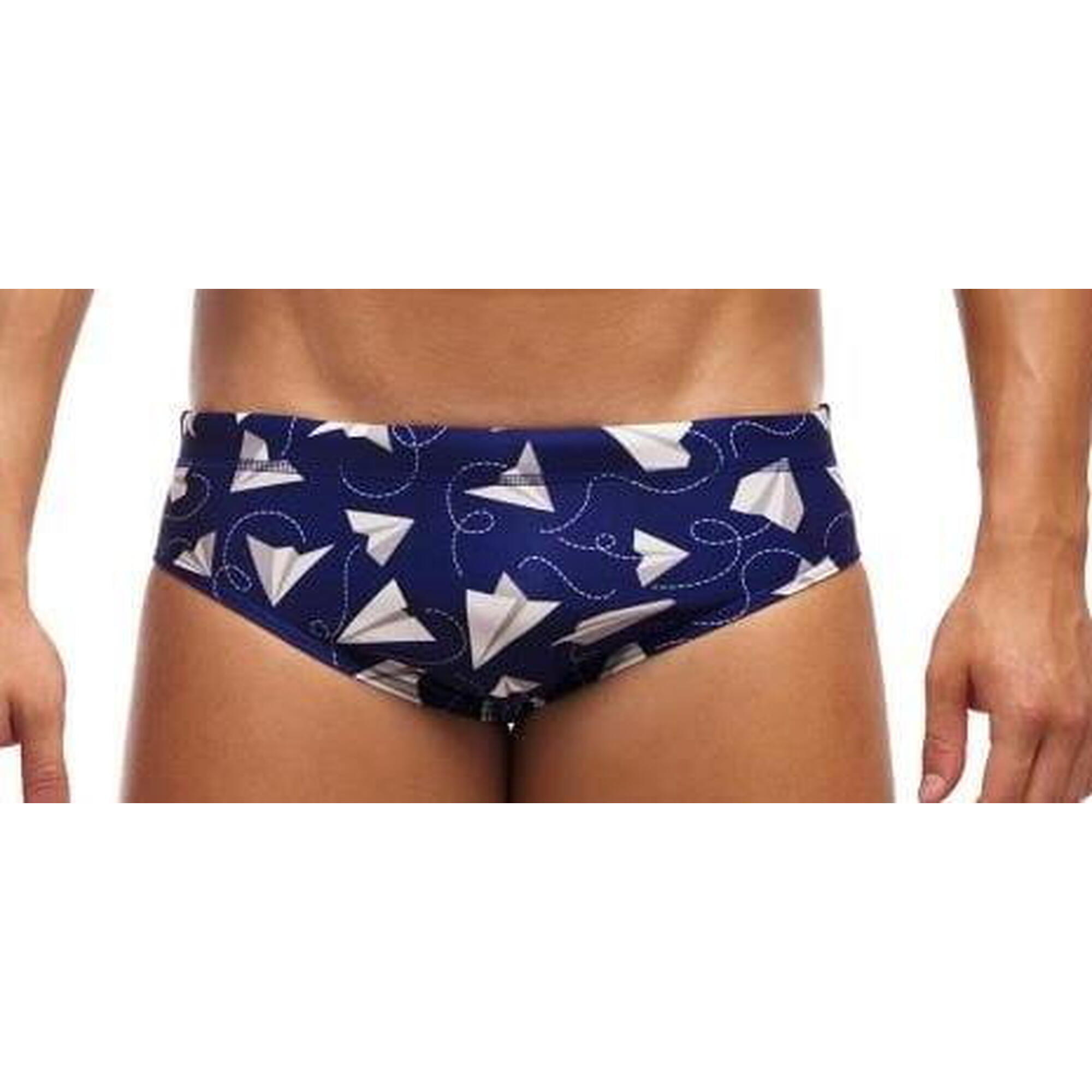 Kąpielówki męskie Funky Trunks Paper Plain - slipy