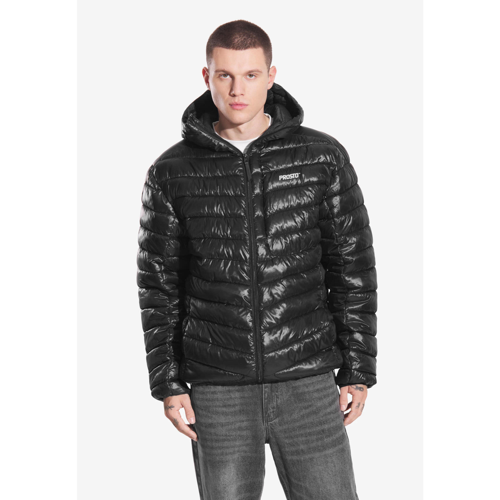 Kurtka turystyczna męska Prosto Synthetic