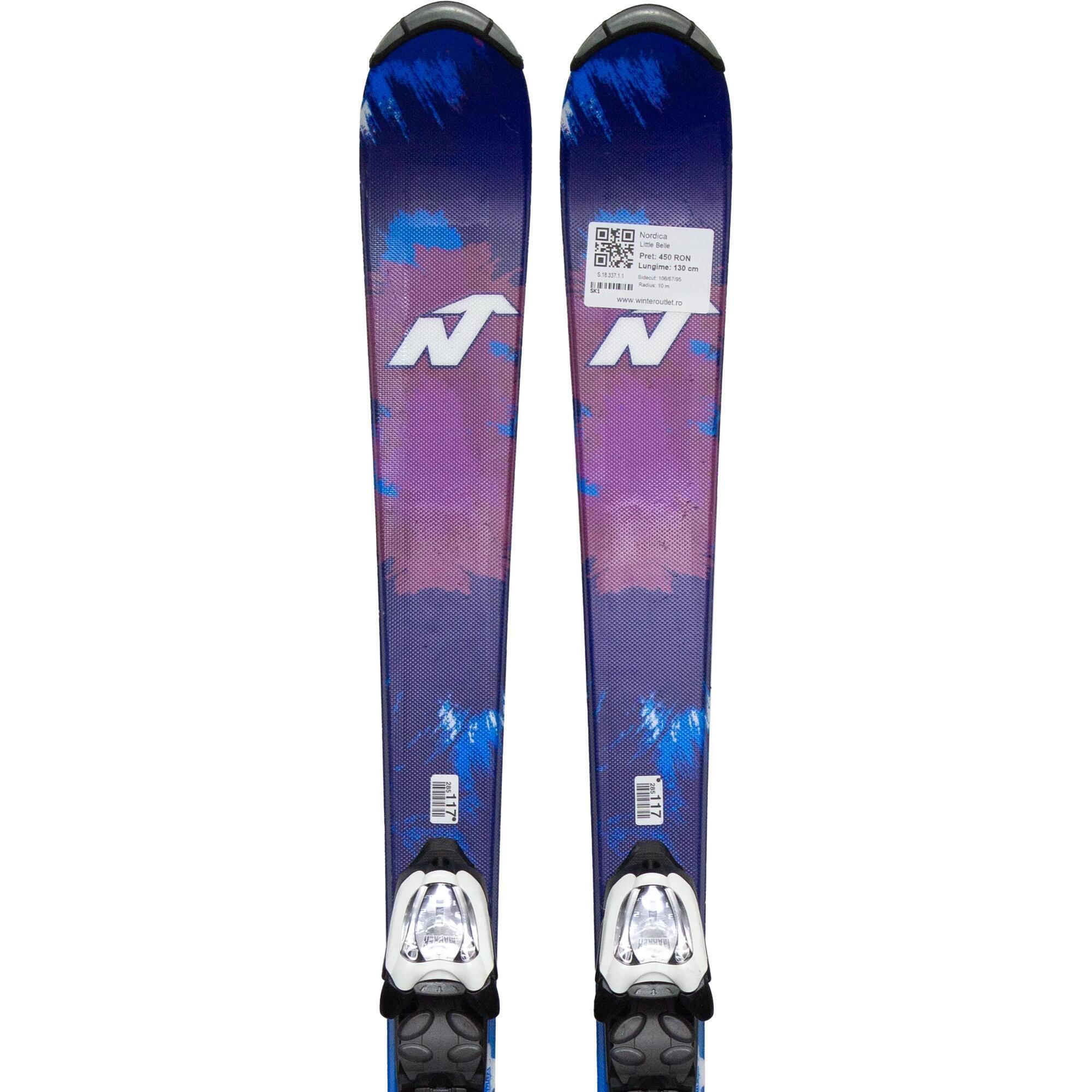 Second Life- Narty NORDICA Little Belle, 130 cm - Stan bardzo dobry